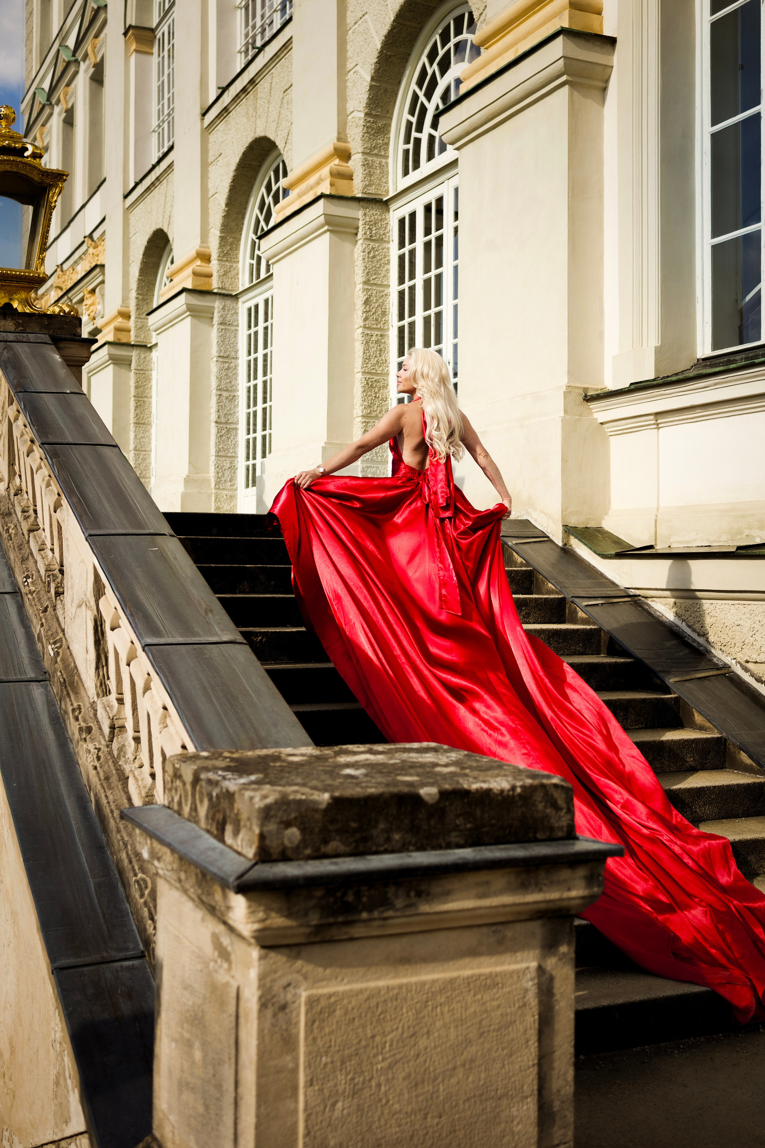Long dresses shooting. Photographer in Munich