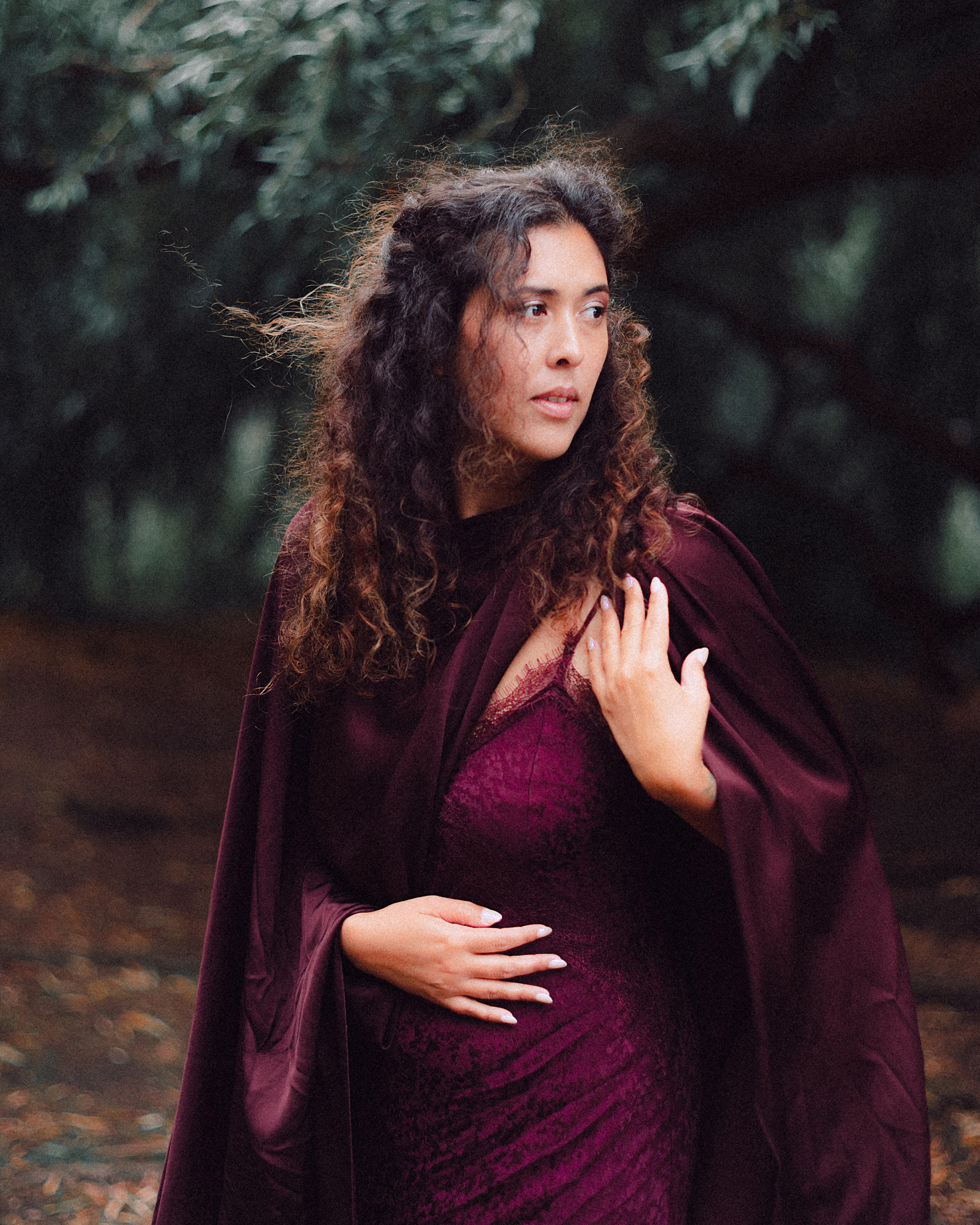 Fairy in Medieval Ruins Photoshoot. Moth & Moss Photography