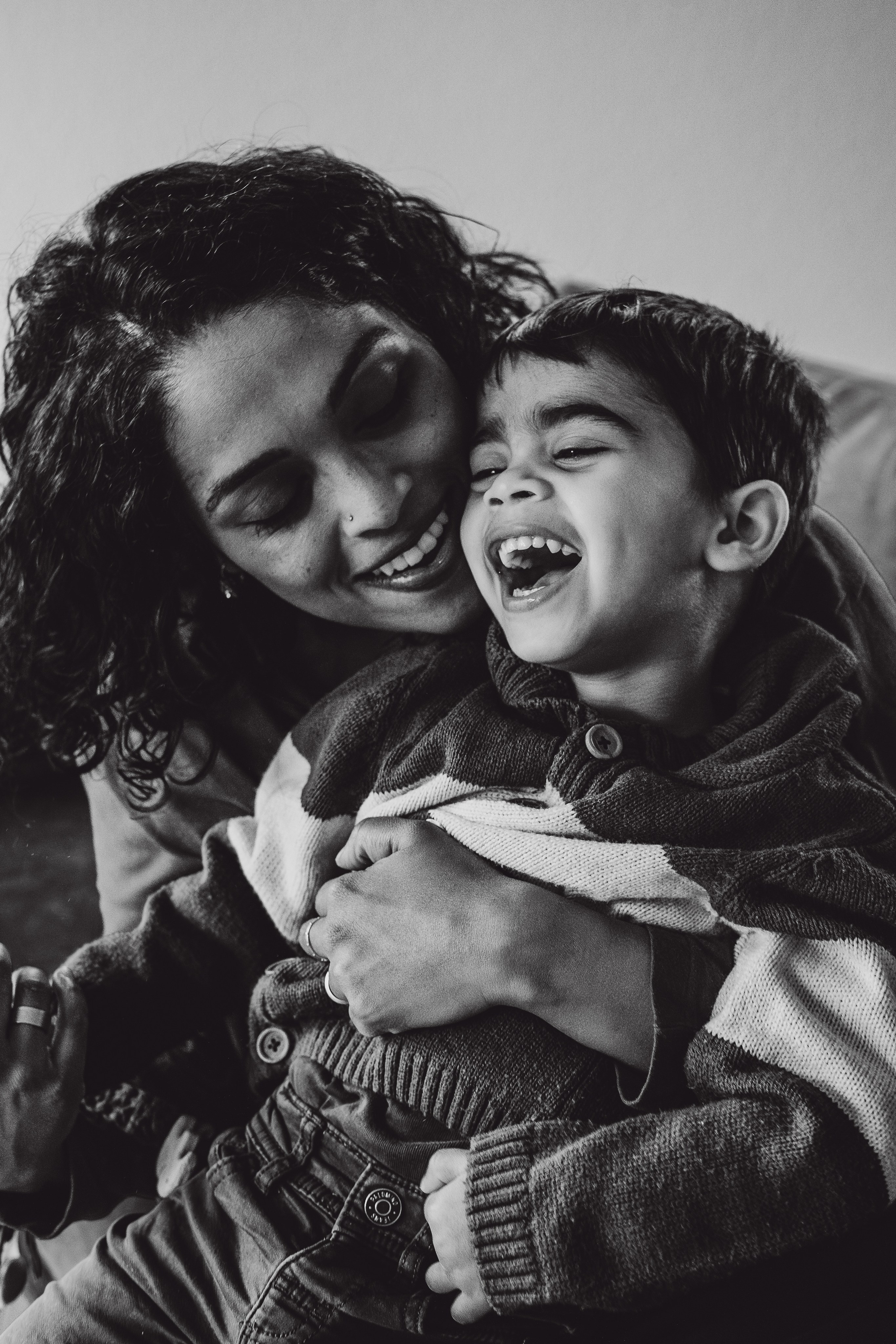 Happiness lies in being together. Family photographer Aargau Zurich