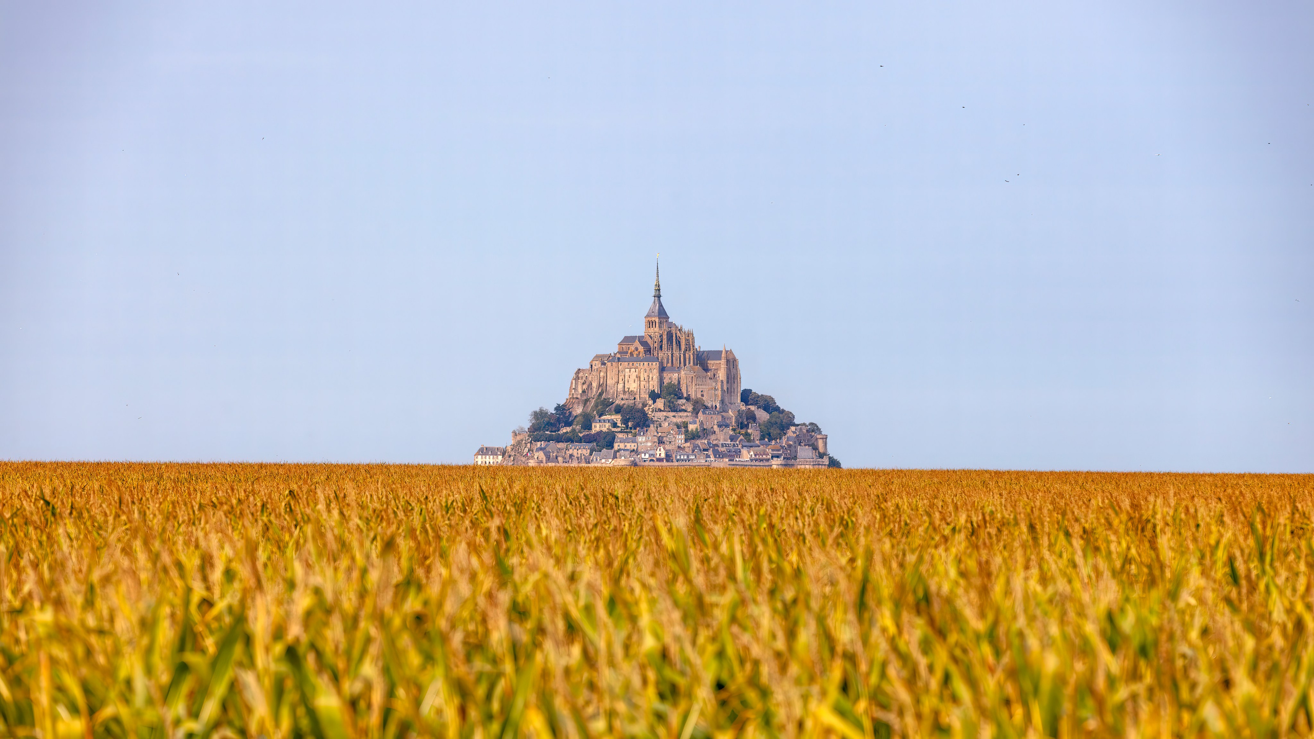 184.Abbey of Mont Saint Michel.France.21.9.2024. Путешествия в формате 360......