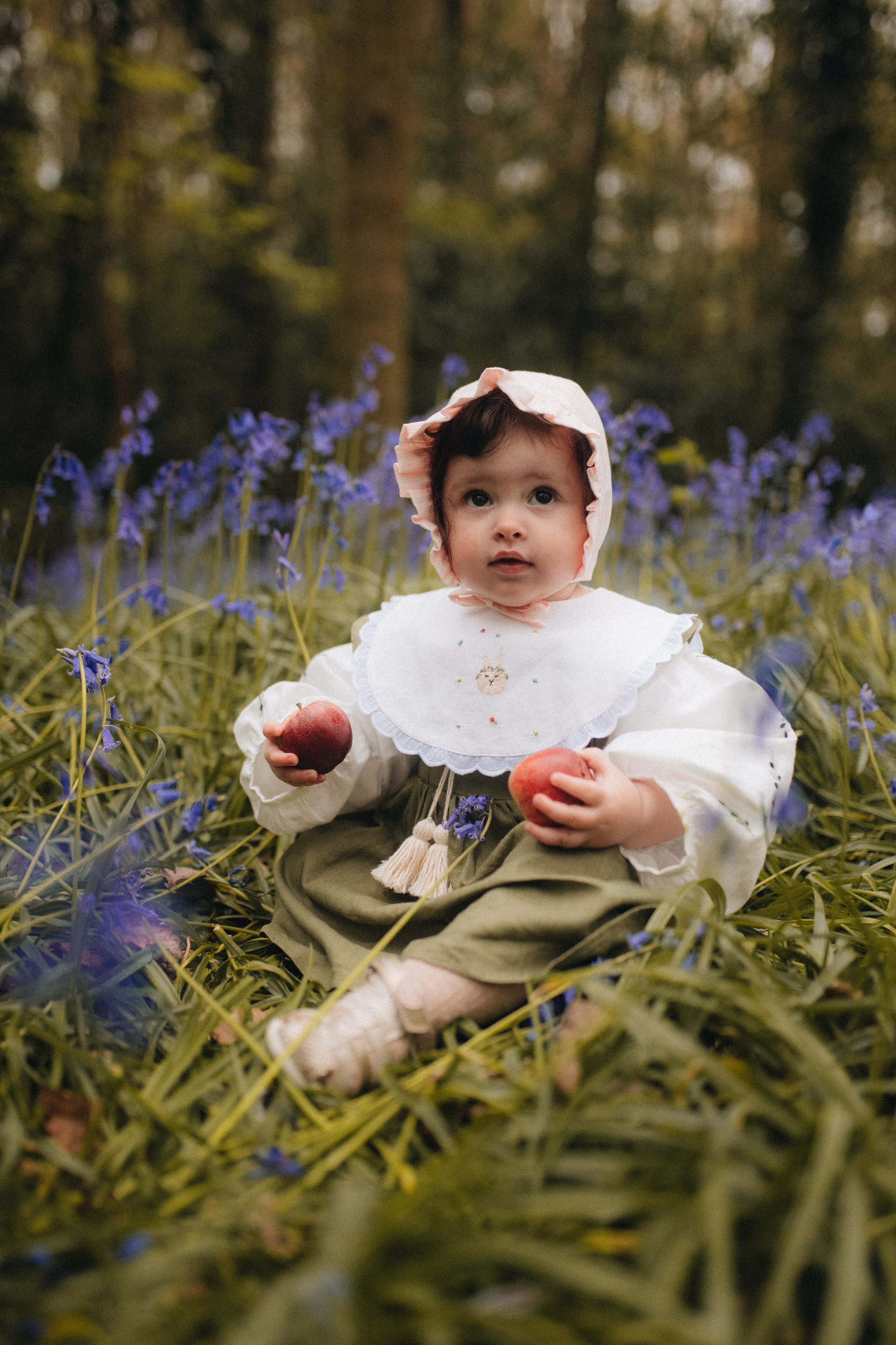 Bluebell family session. Tania Gandrabur, photographer in West Midlands, England