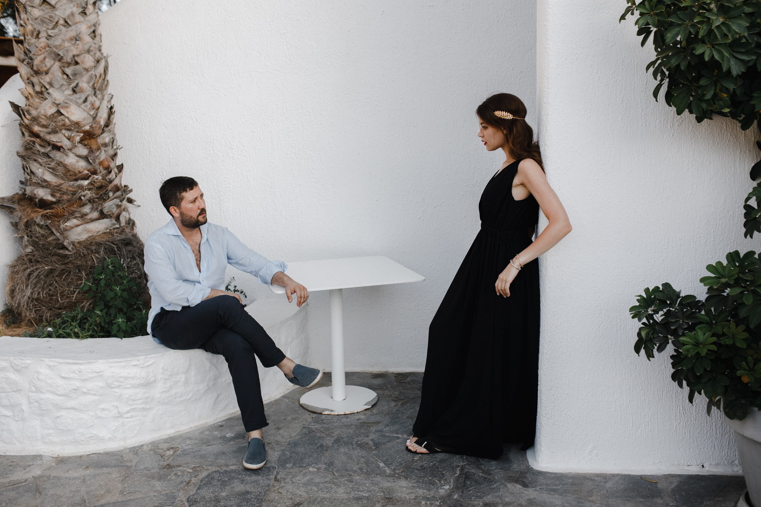 Ruslan & Nastya, Mykonos. Denny Savon — Photographer in Santorini | Weddings, Love Stories & Flying Dress