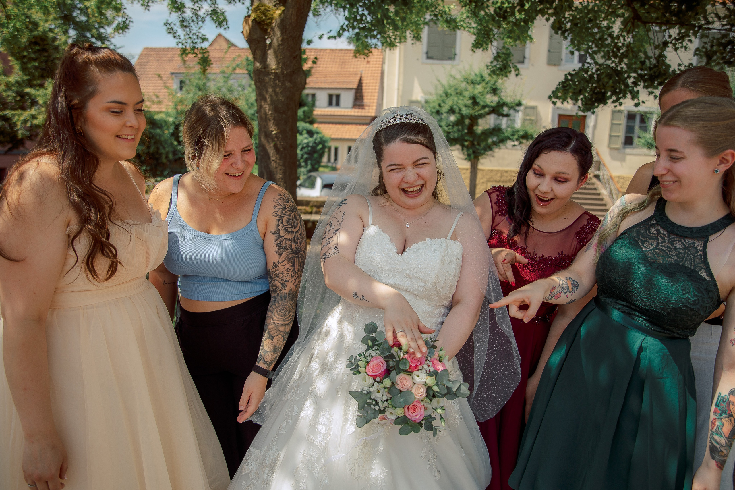 Hochzeit im Schloss Horneck. Fotograf für Hochzeits- und Familienfotos in Buchen (Odenwald) Mosbach