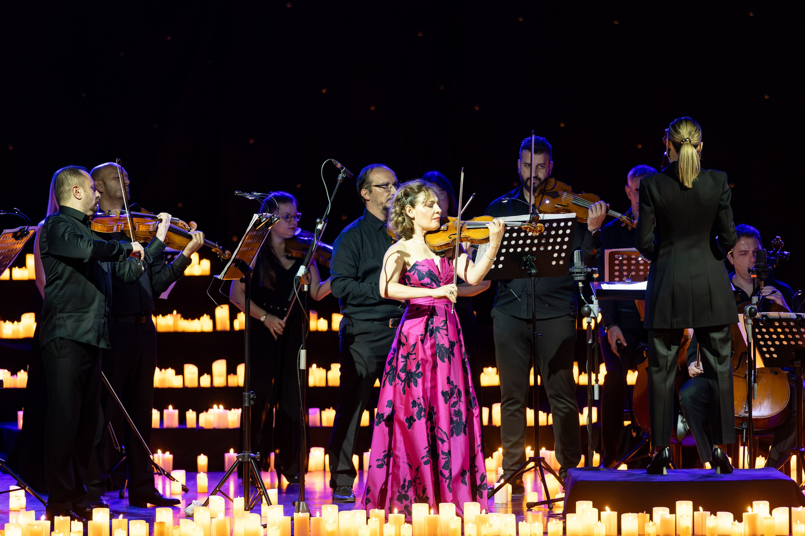 Candlelight Concert Sarajevo is a photography series by photographer Namir Čomaga, presenting the atmosphere of classical music performed in an intimate candlelit setting through concert and event photography.The photographs were created in Sarajevo, Bosnia and Herzegovina, documenting a live classical music performance surrounded by hundreds of candles, capturing musicians, orchestral performance and the unique ambiance of a candlelight concert.This gallery is part of the author's photography portfolio, focusing on Sarajevo photography, Bosnia and Herzegovina photography, concert photography, event photography and classical music performance photography.