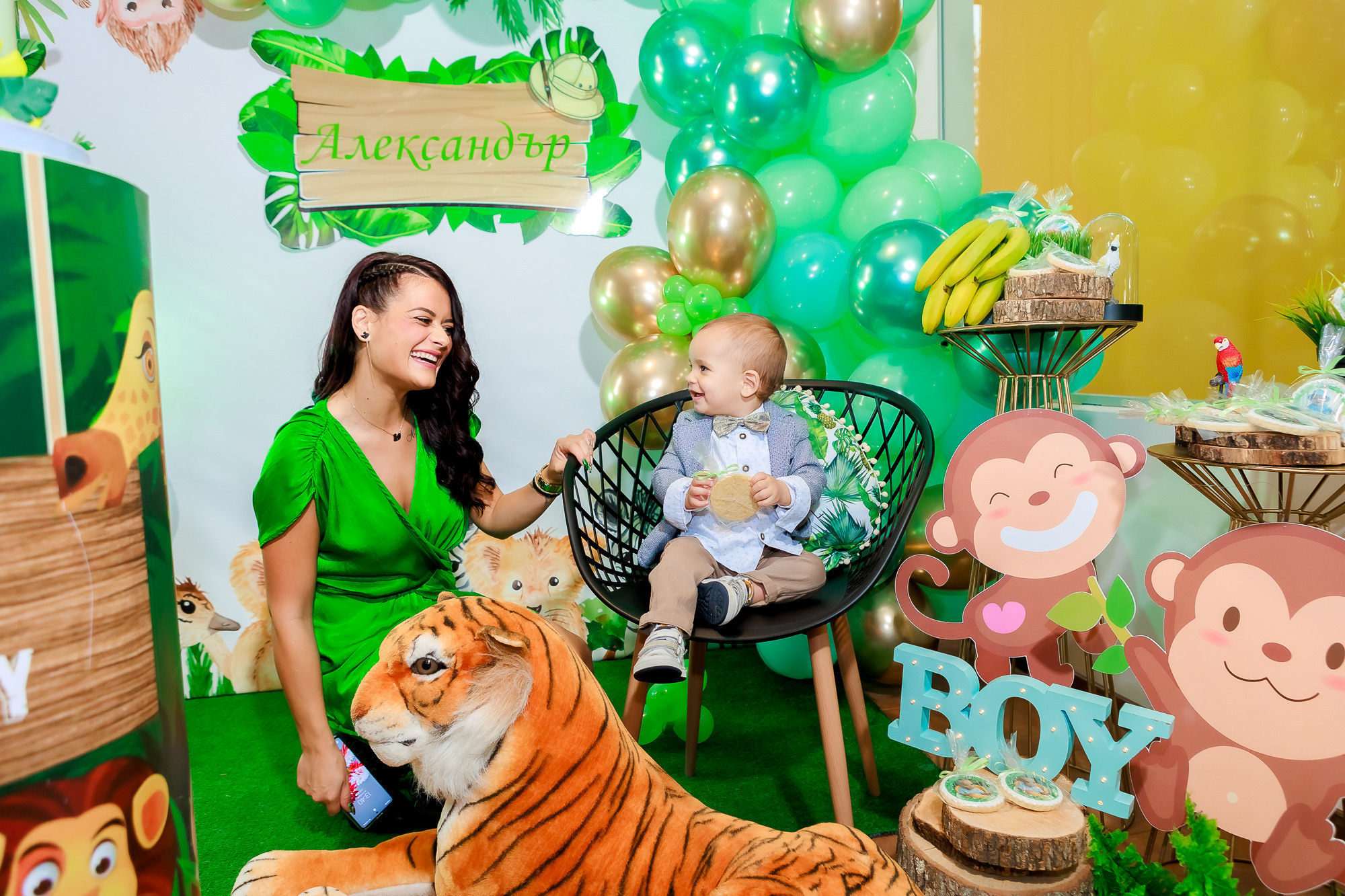 Първи Рожден Ден Александър. Фотограф Ирина Йотова