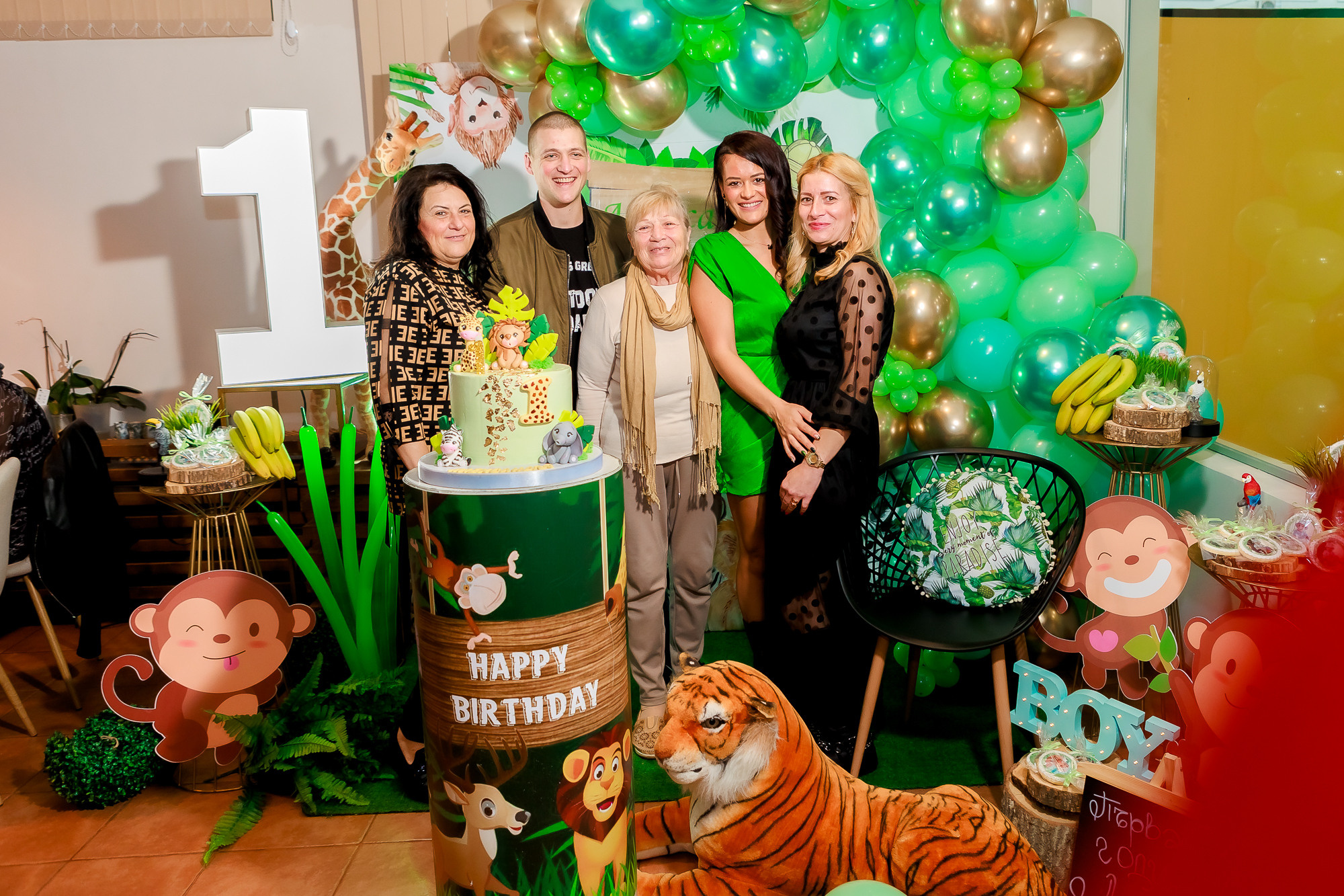 Първи Рожден Ден Александър. Фотограф Ирина Йотова