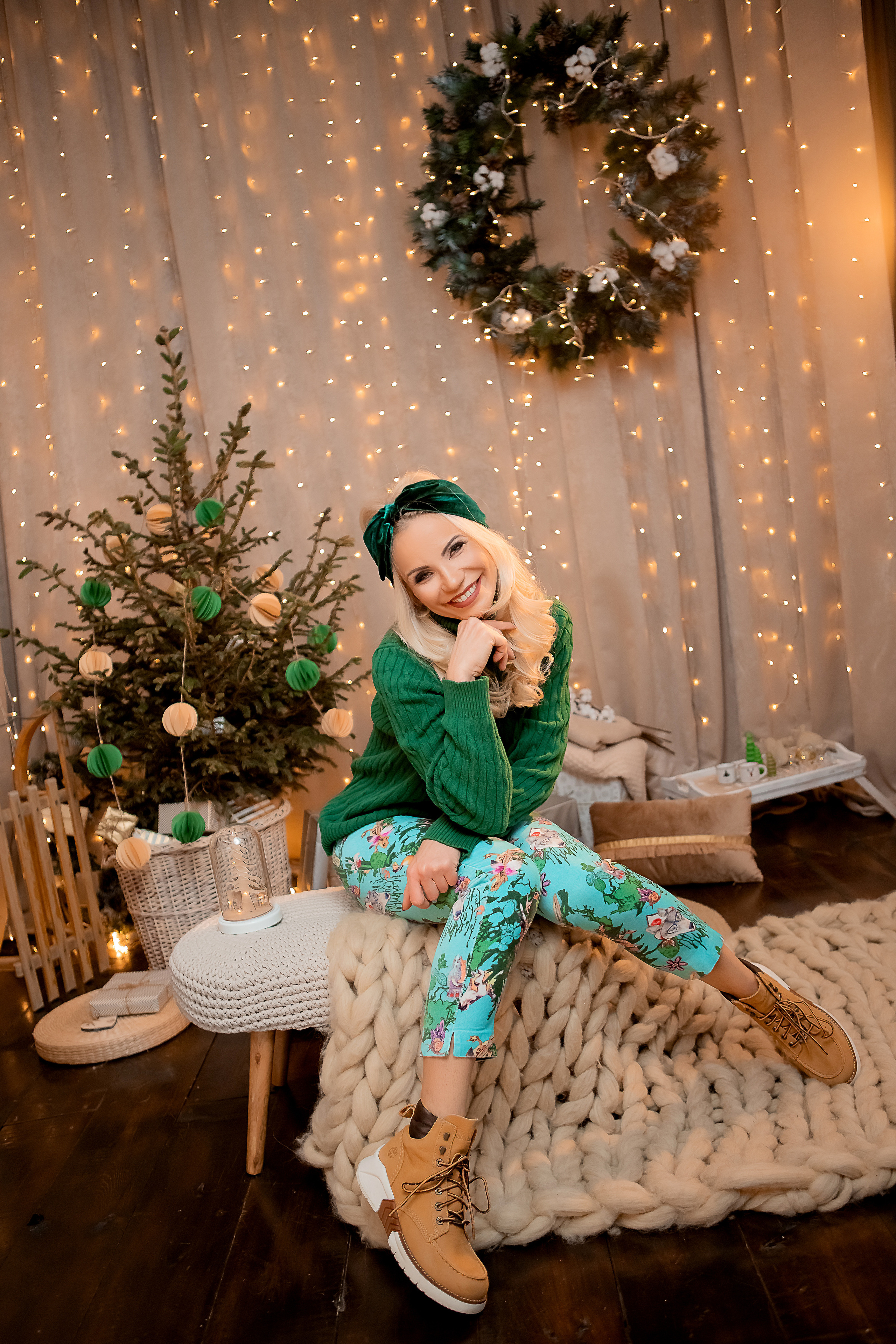 Коледна фотосесия. Фотограф Ирина Йотова