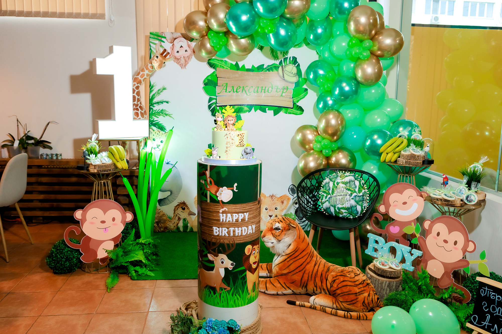 Първи Рожден Ден Александър. Фотограф Ирина Йотова