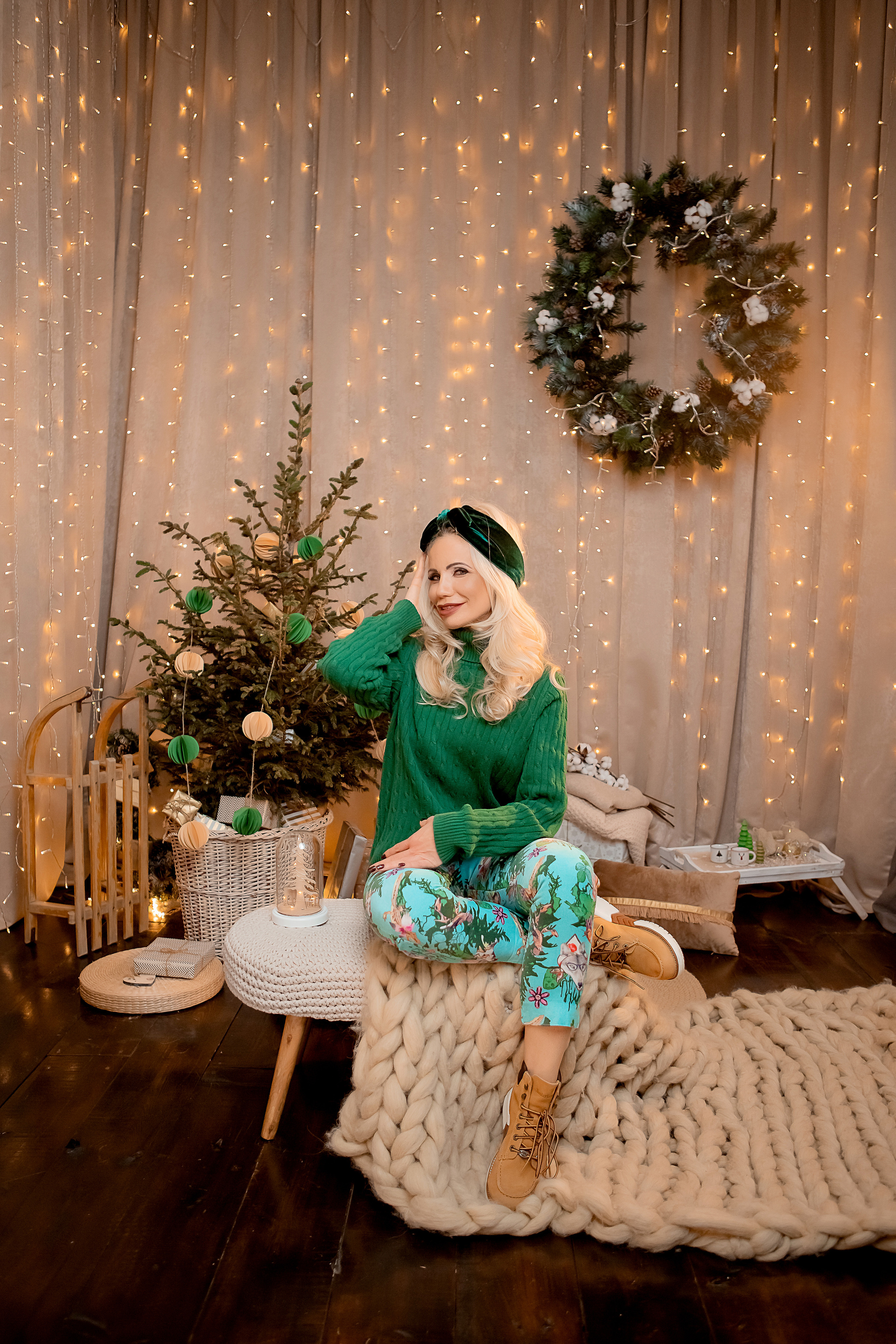 Коледна фотосесия. Фотограф Ирина Йотова