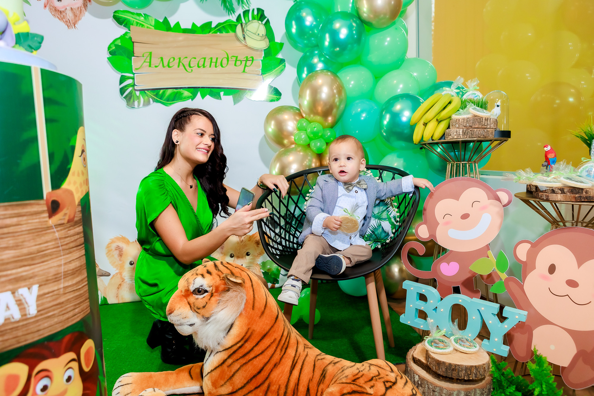 Първи Рожден Ден Александър. Фотограф Ирина Йотова