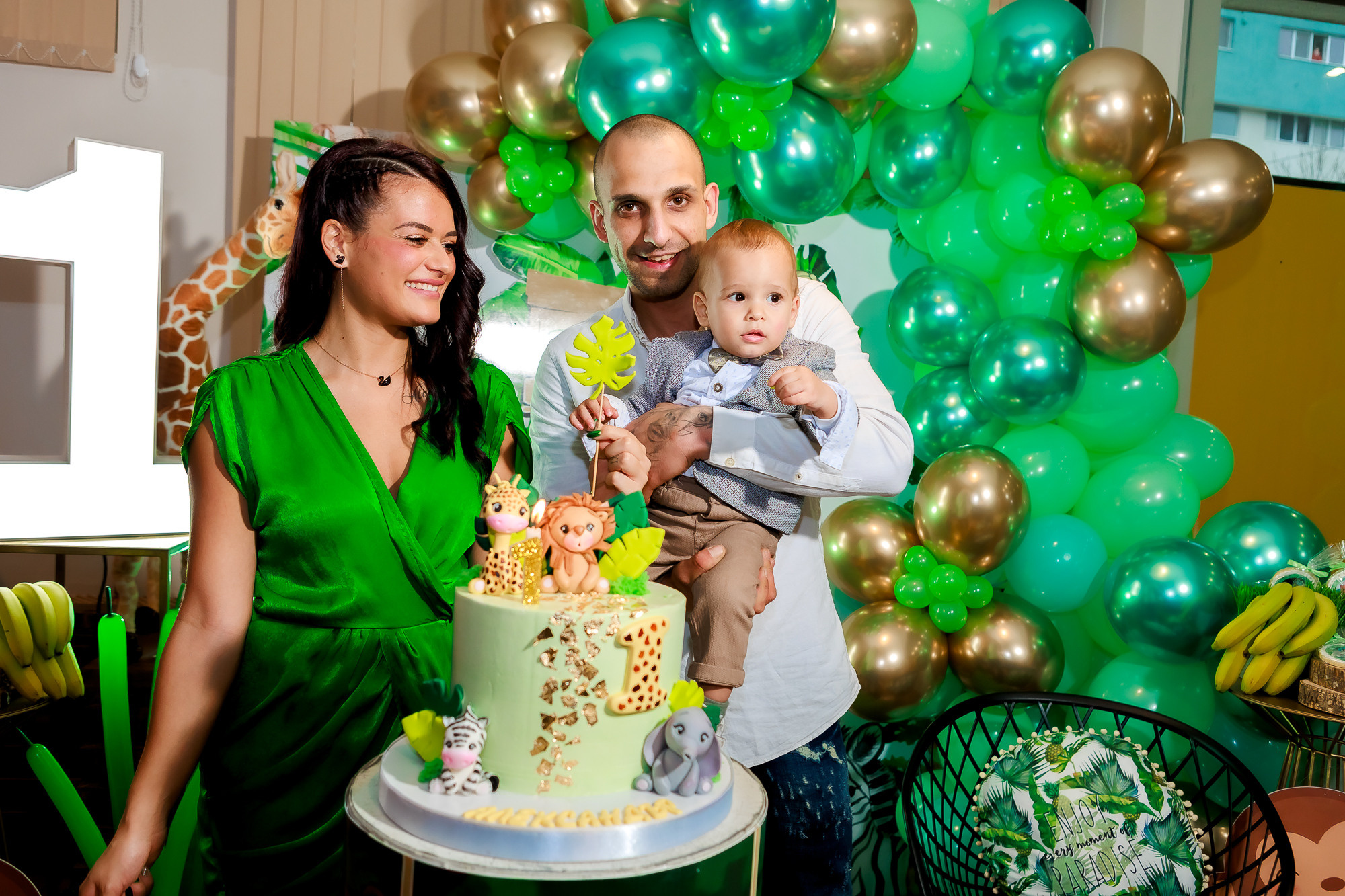 Първи Рожден Ден Александър. Фотограф Ирина Йотова