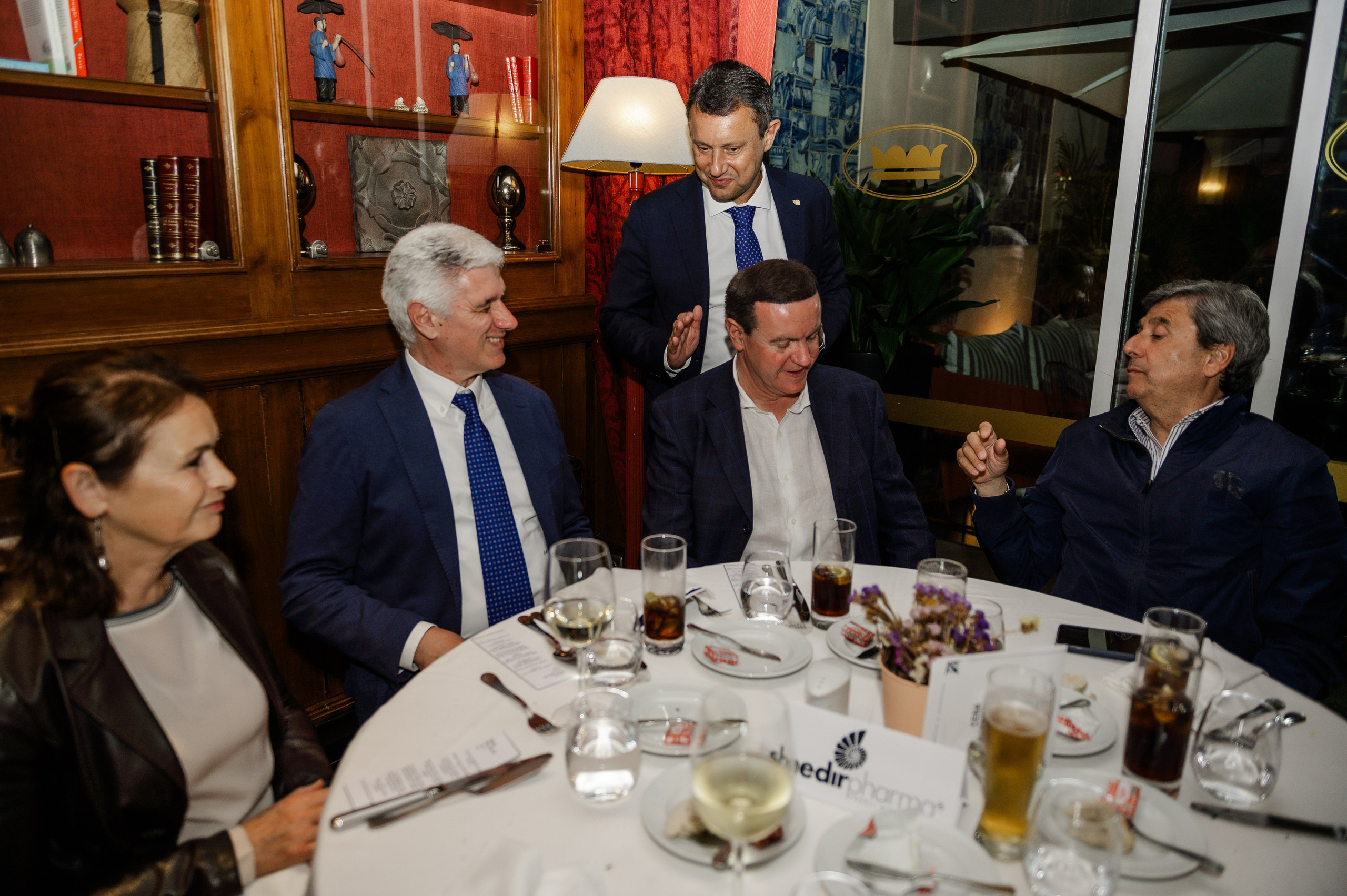 Corporate party at the restaurant — Pharma. Ваш фотограф в Лиссабоне — Анна Белова