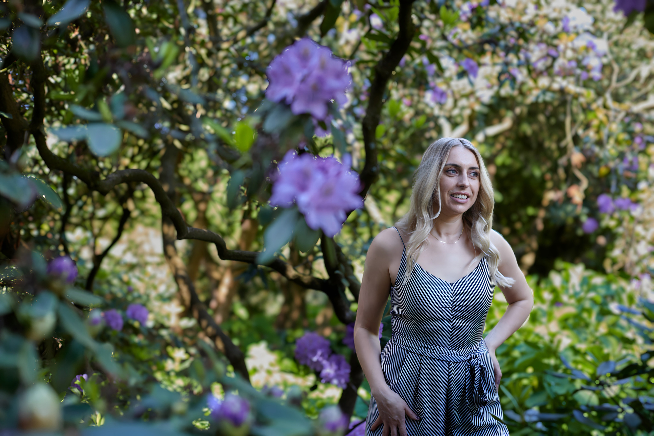 Viktorija im Garten. PHOTOgrapher Germany MARBURG
