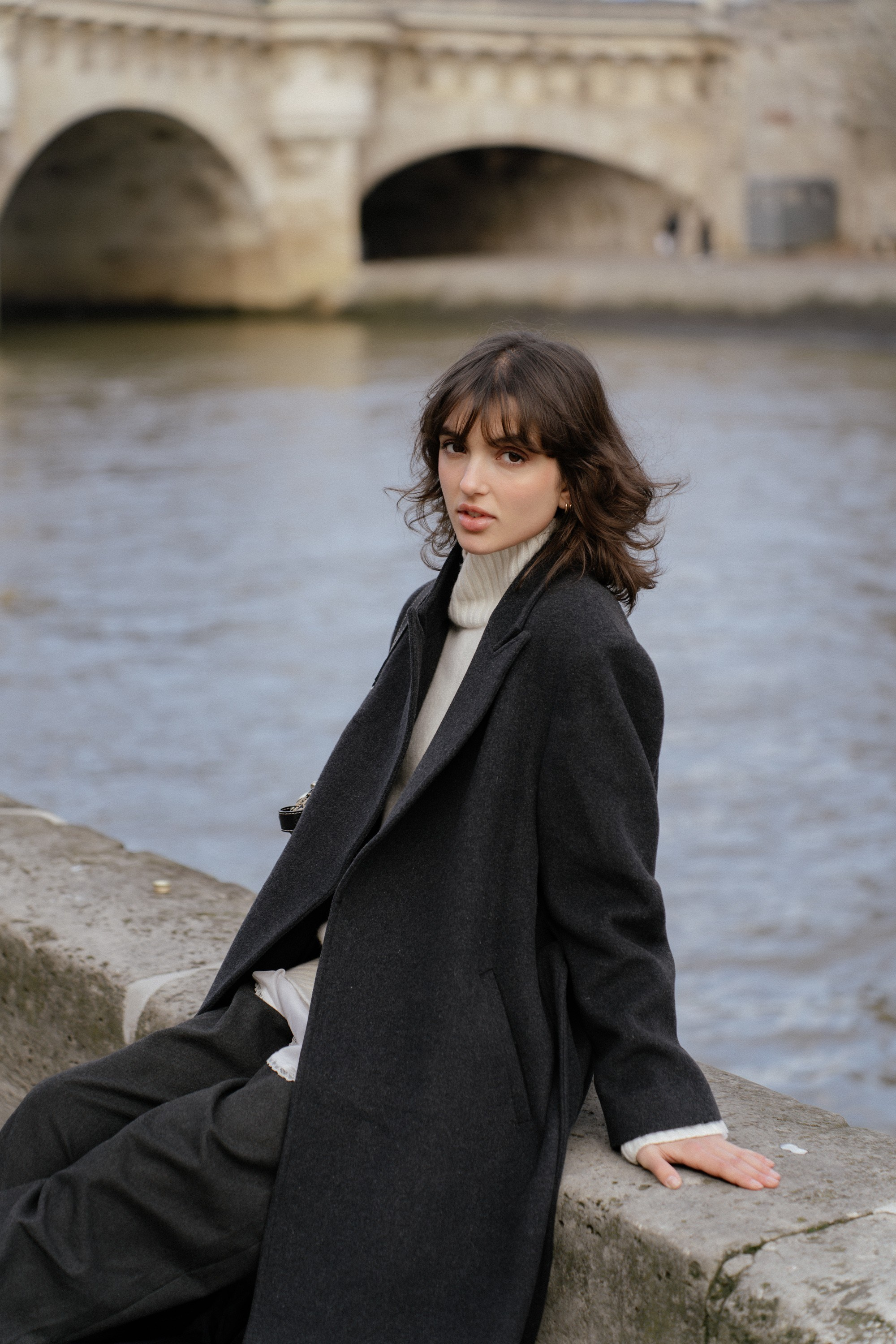 Solo Portrait Session: Seine. Paris Photographer & Videographer