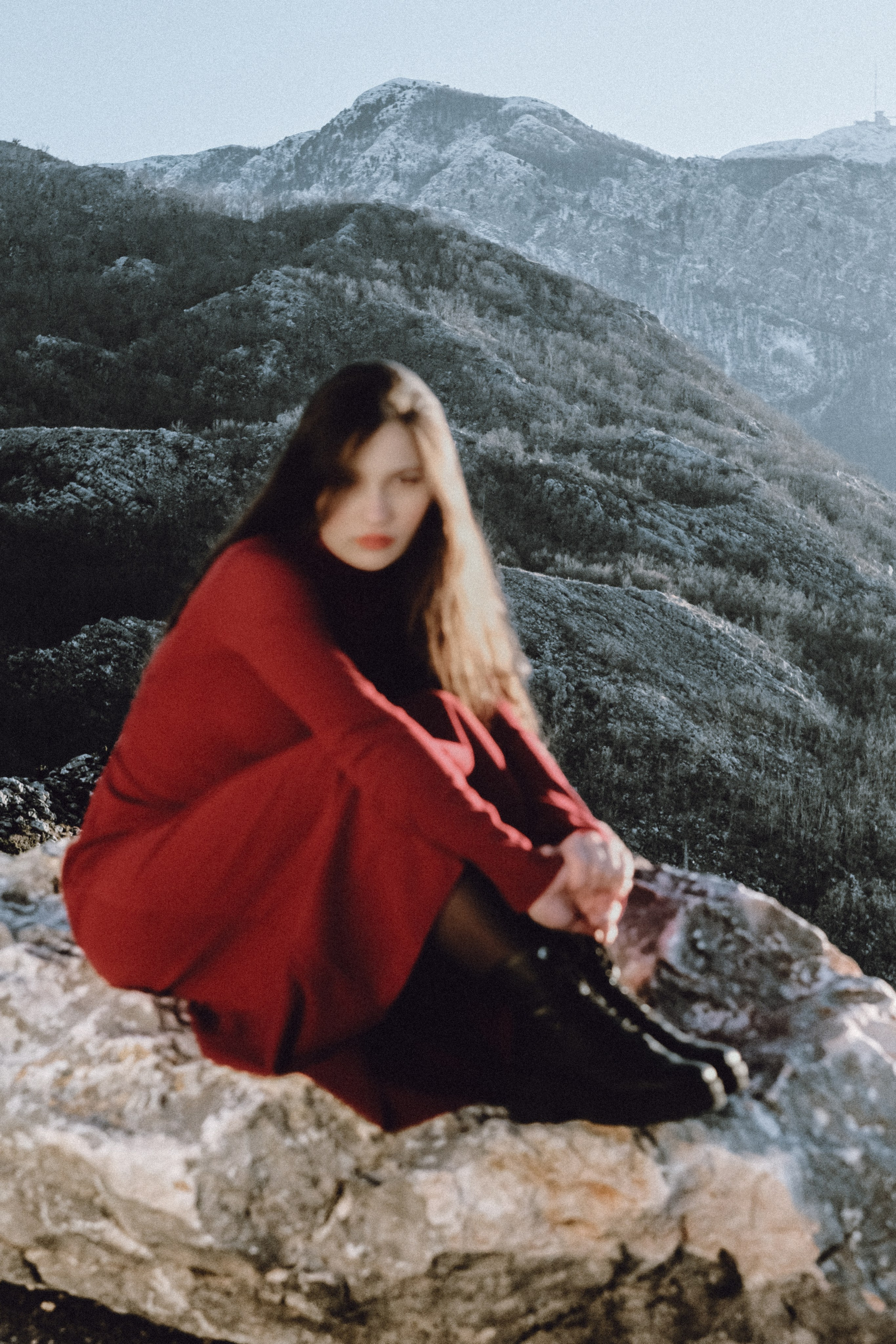 Inhaling the air of the mountains. Creative photographer in Madrid Anna Dvorianskaia