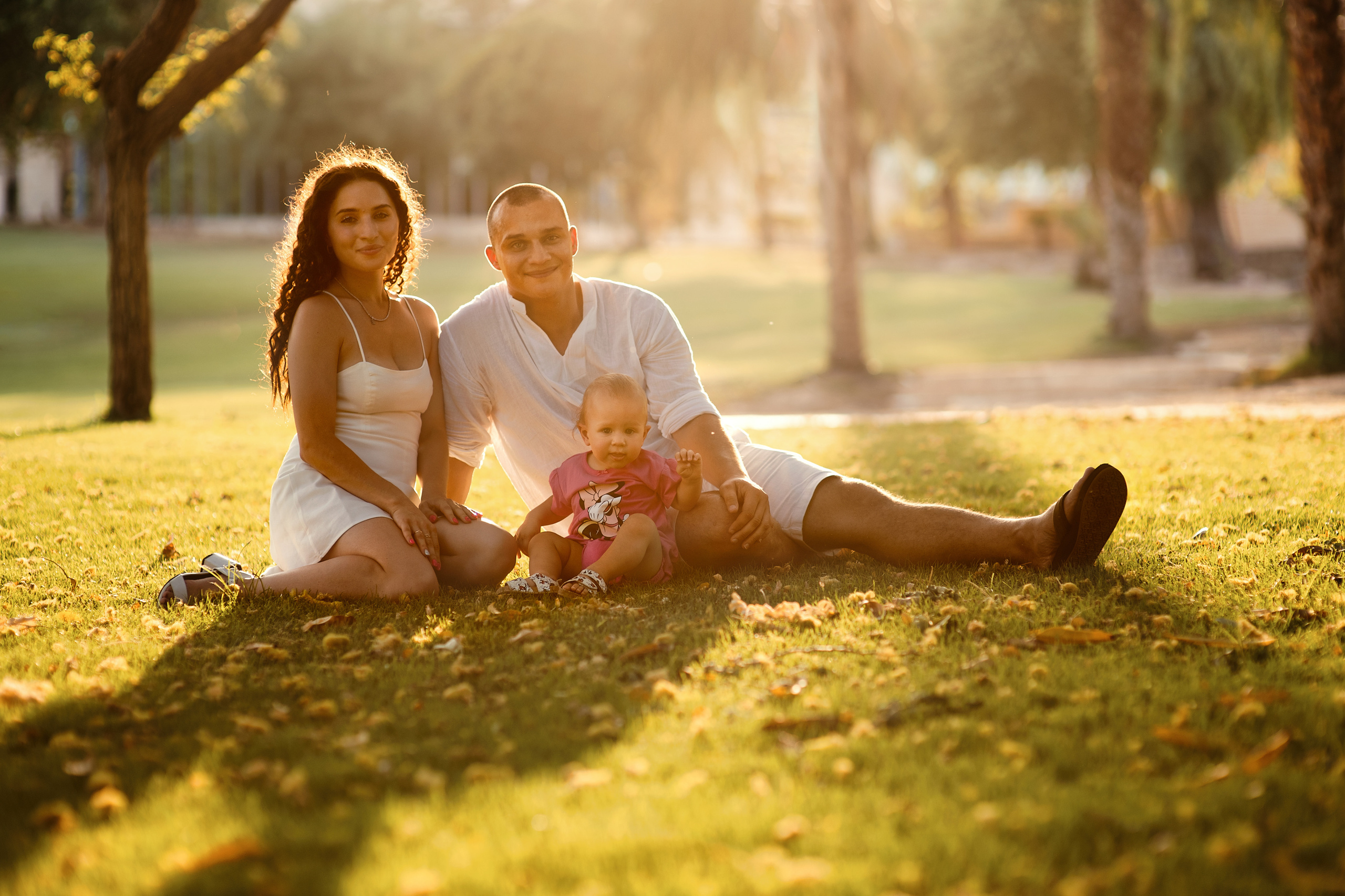 Семейная съемка в парке_1 годик малышке Мие. Семейный детский беременности love-story фотограф Эйлат Израиль Ольга Амчиславски