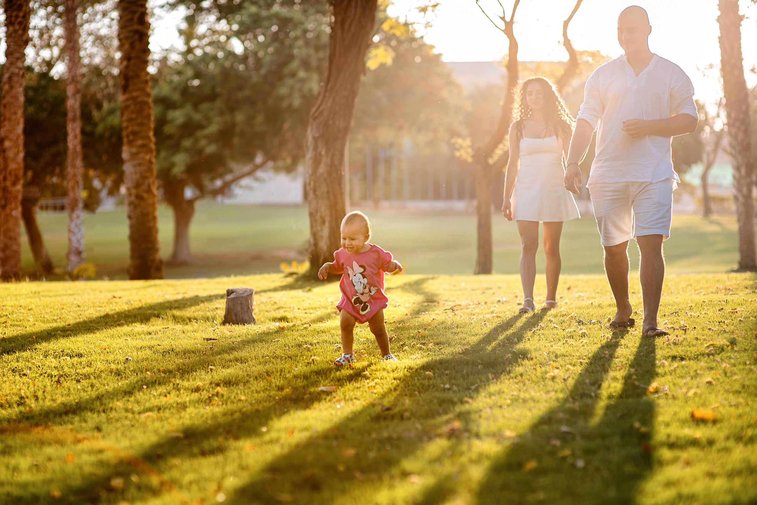 Семейная съемка в парке_1 годик малышке Мие. Семейный детский беременности love-story фотограф Эйлат Израиль Ольга Амчиславски