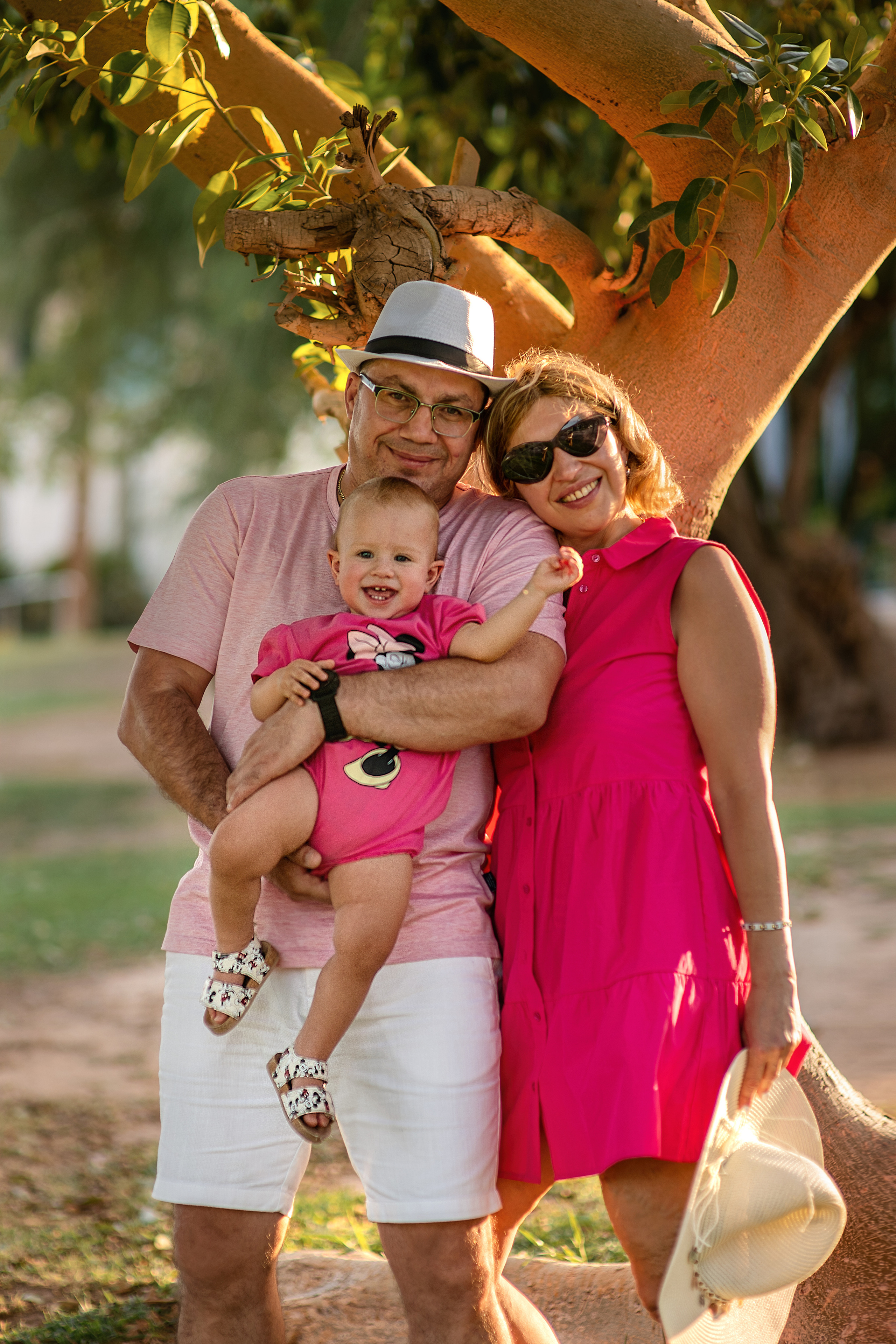 Семейная съемка в парке_1 годик малышке Мие. Семейный детский беременности love-story фотограф Эйлат Израиль Ольга Амчиславски