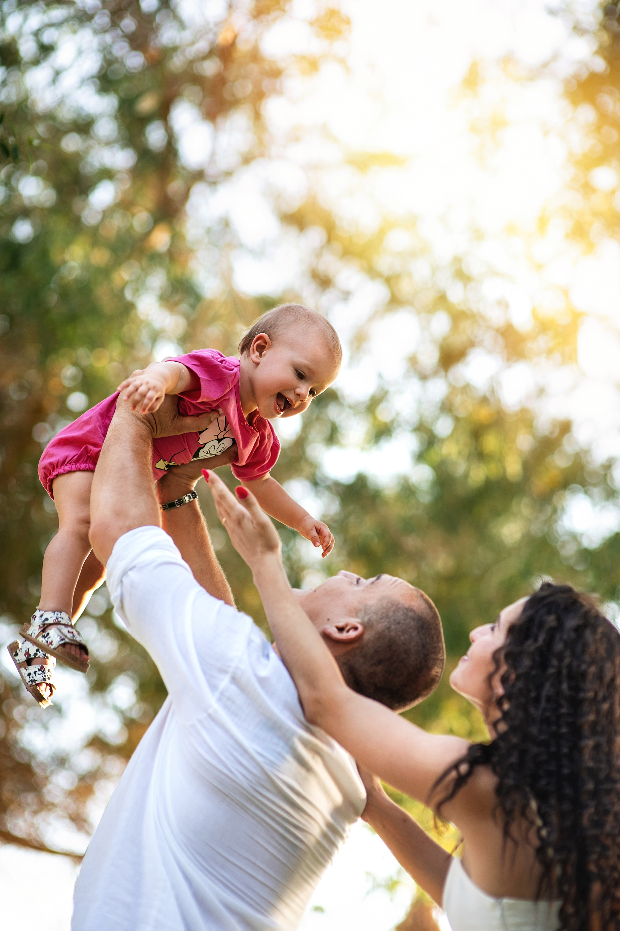 Семейная съемка в парке_1 годик малышке Мие. Семейный детский беременности love-story фотограф Эйлат Израиль Ольга Амчиславски