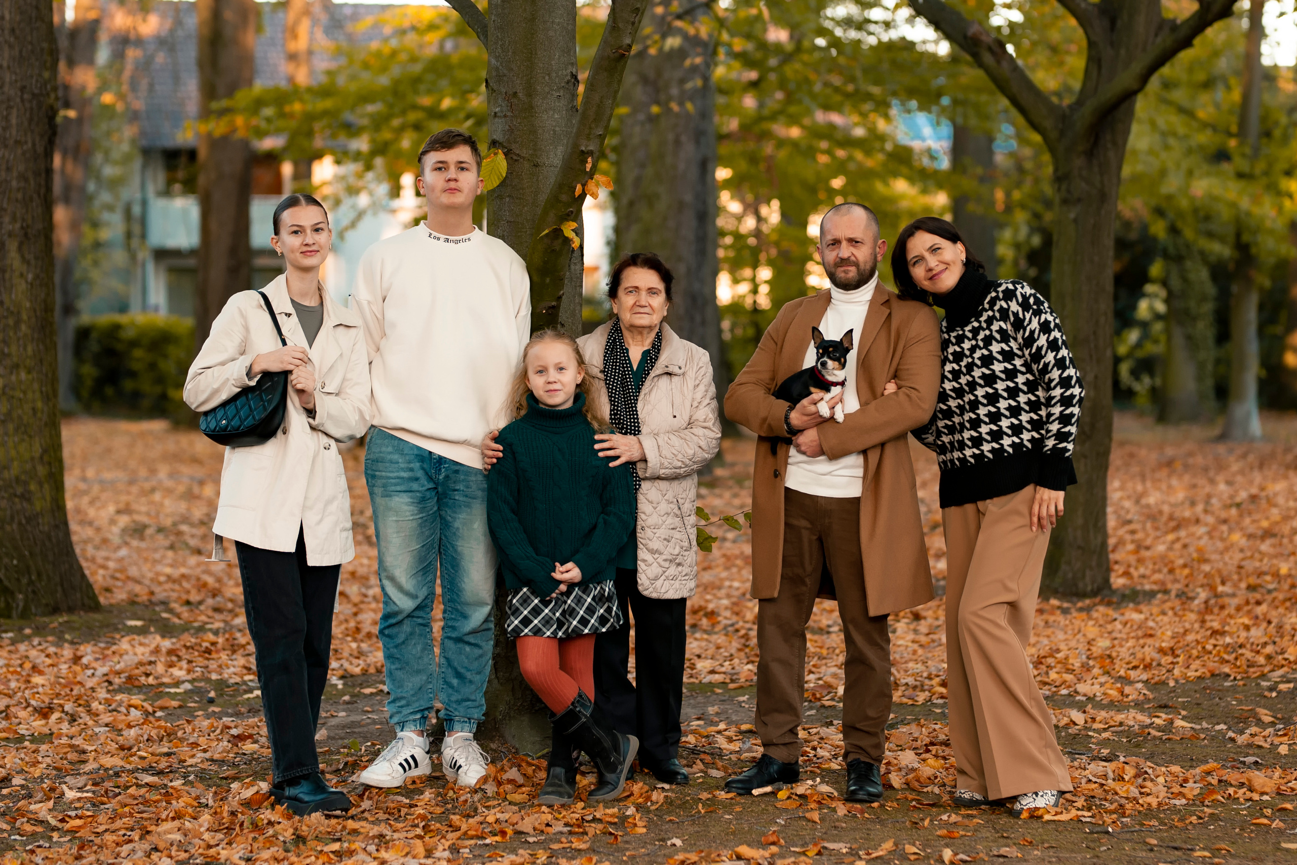Familien Fotoshooting in der Natur