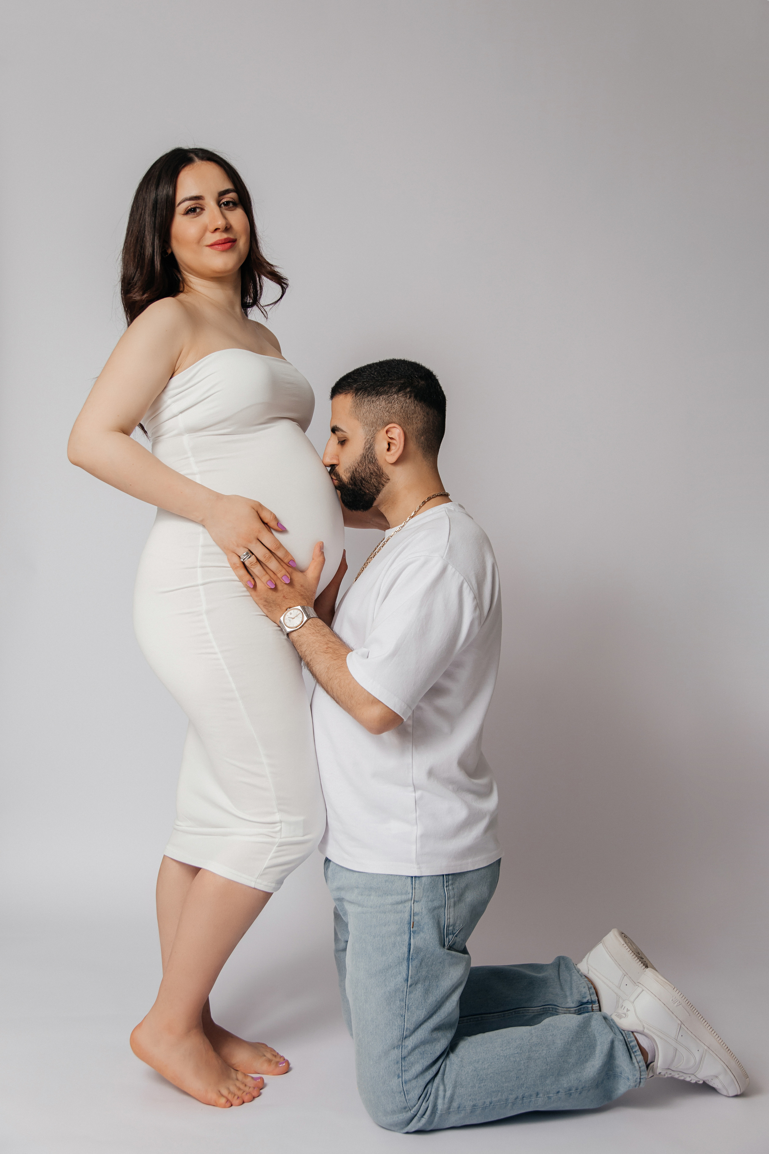 Babybauch. Neugeborenen, Kinder, Familie Fotografin Oberhausen NRW Marina Lykov