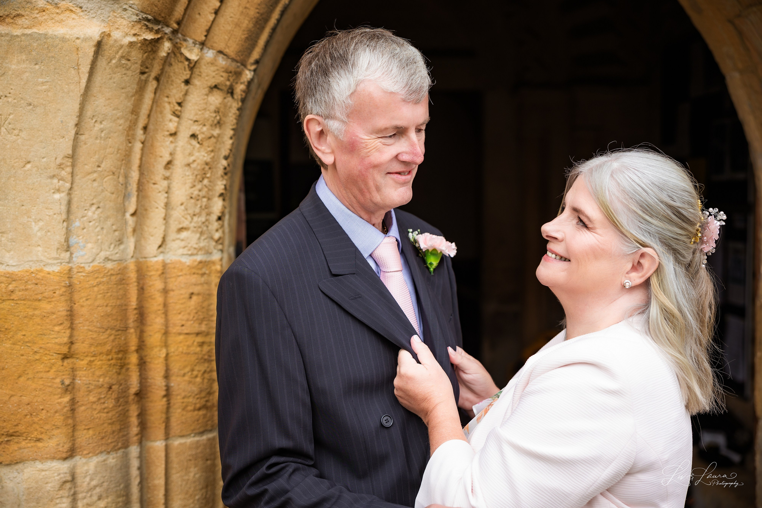 Church Wedding. Wedding and boudoir photography by Liv and Laura