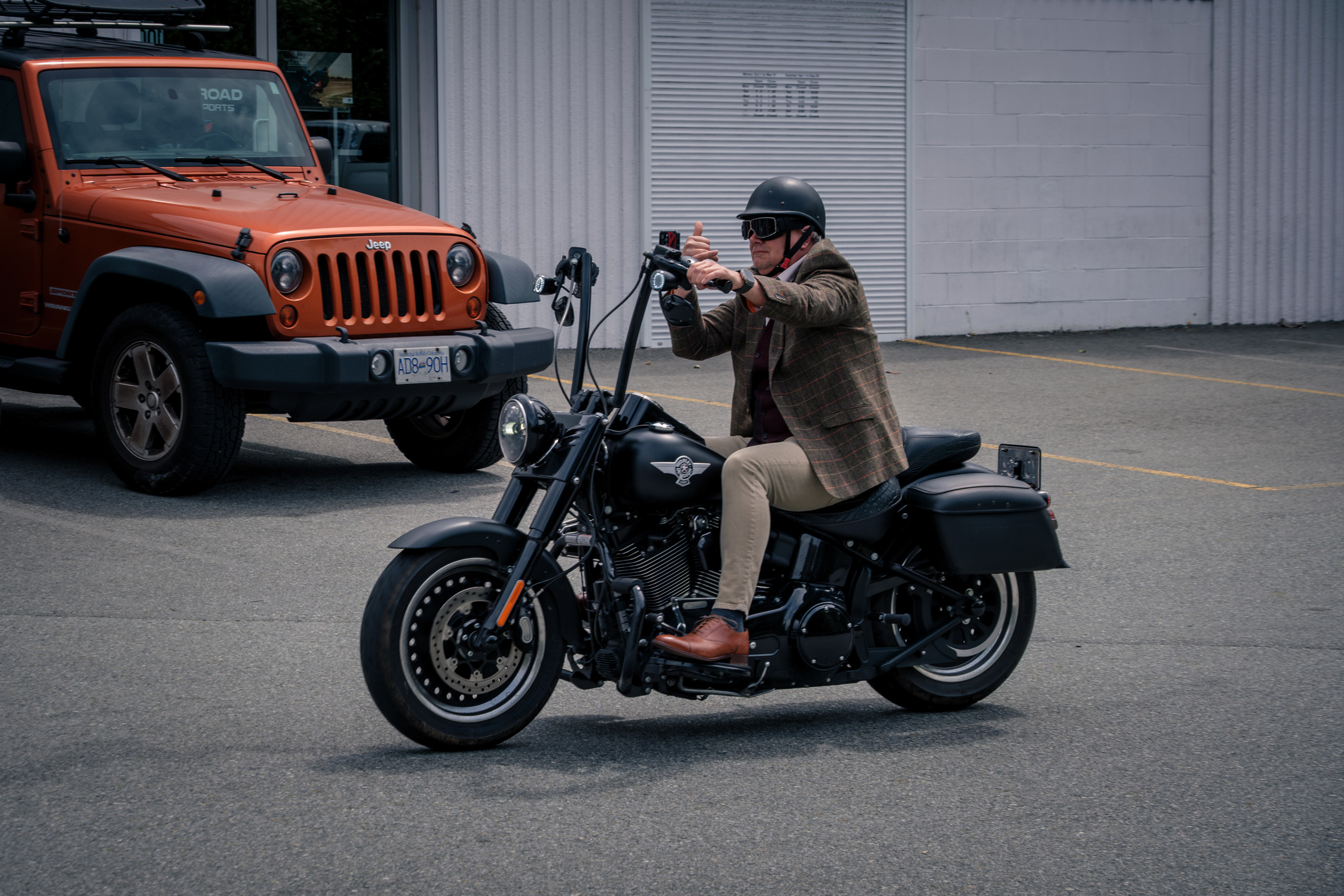 Distinguished gentleman’s ride Vancouver 2023. Roaming Reflections of Motorcycle Life