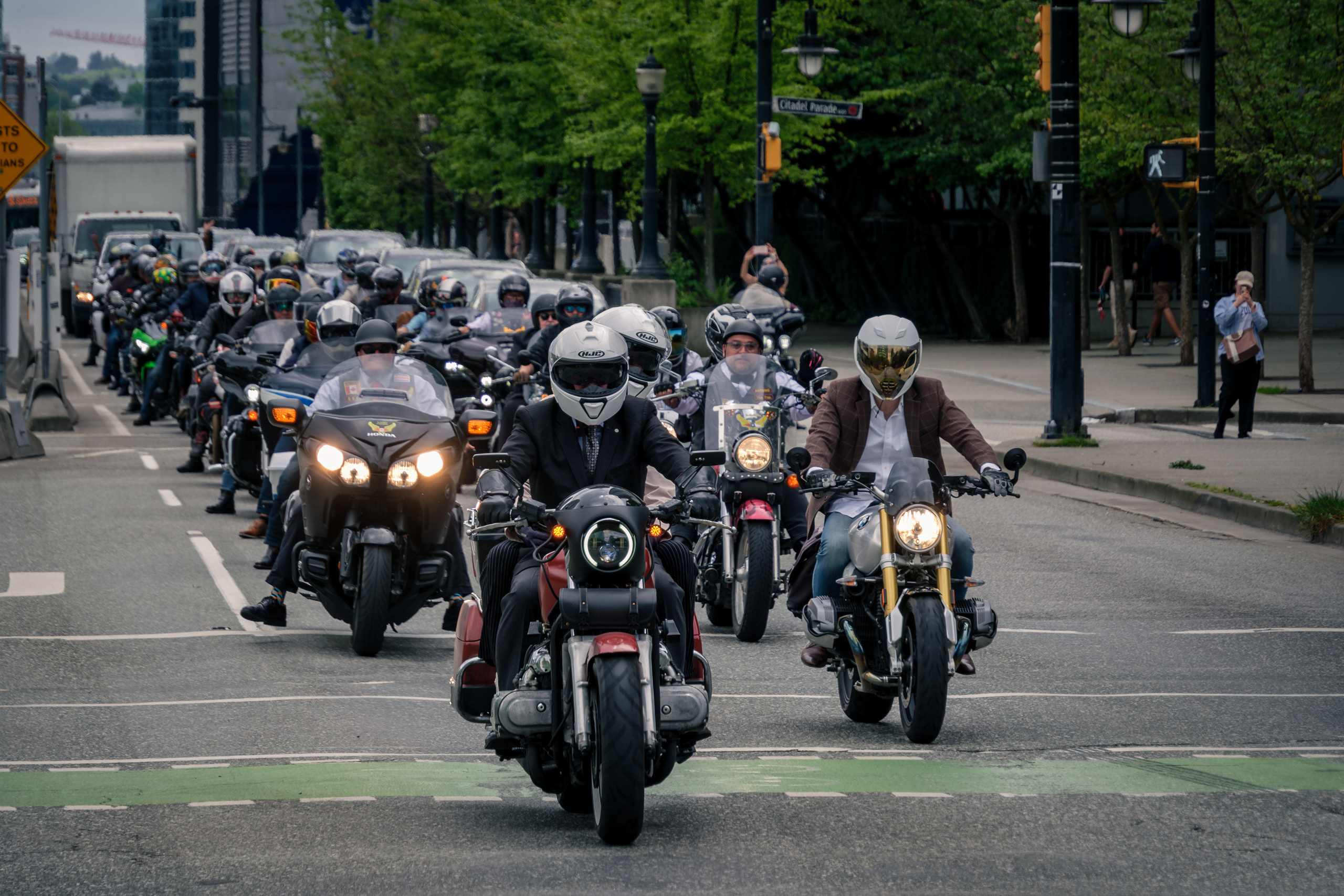Distinguished gentleman’s ride Vancouver 2023. Roaming Reflections of Motorcycle Life