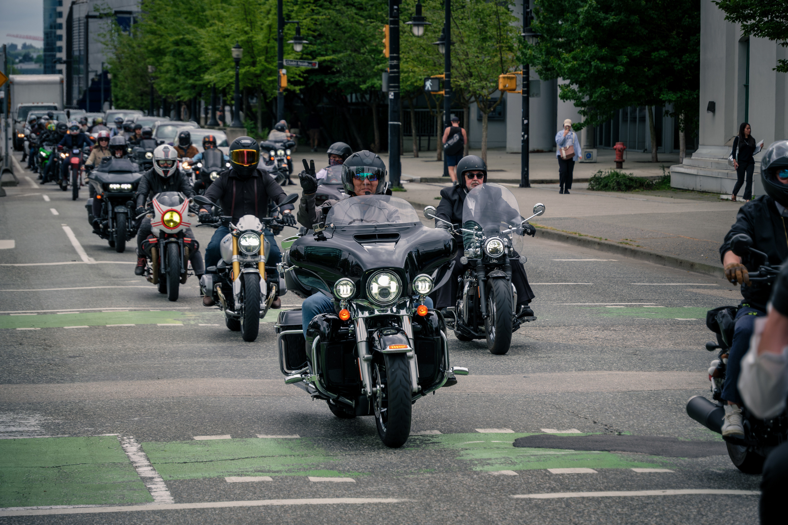 Distinguished gentleman’s ride Vancouver 2023. Roaming Reflections of Motorcycle Life