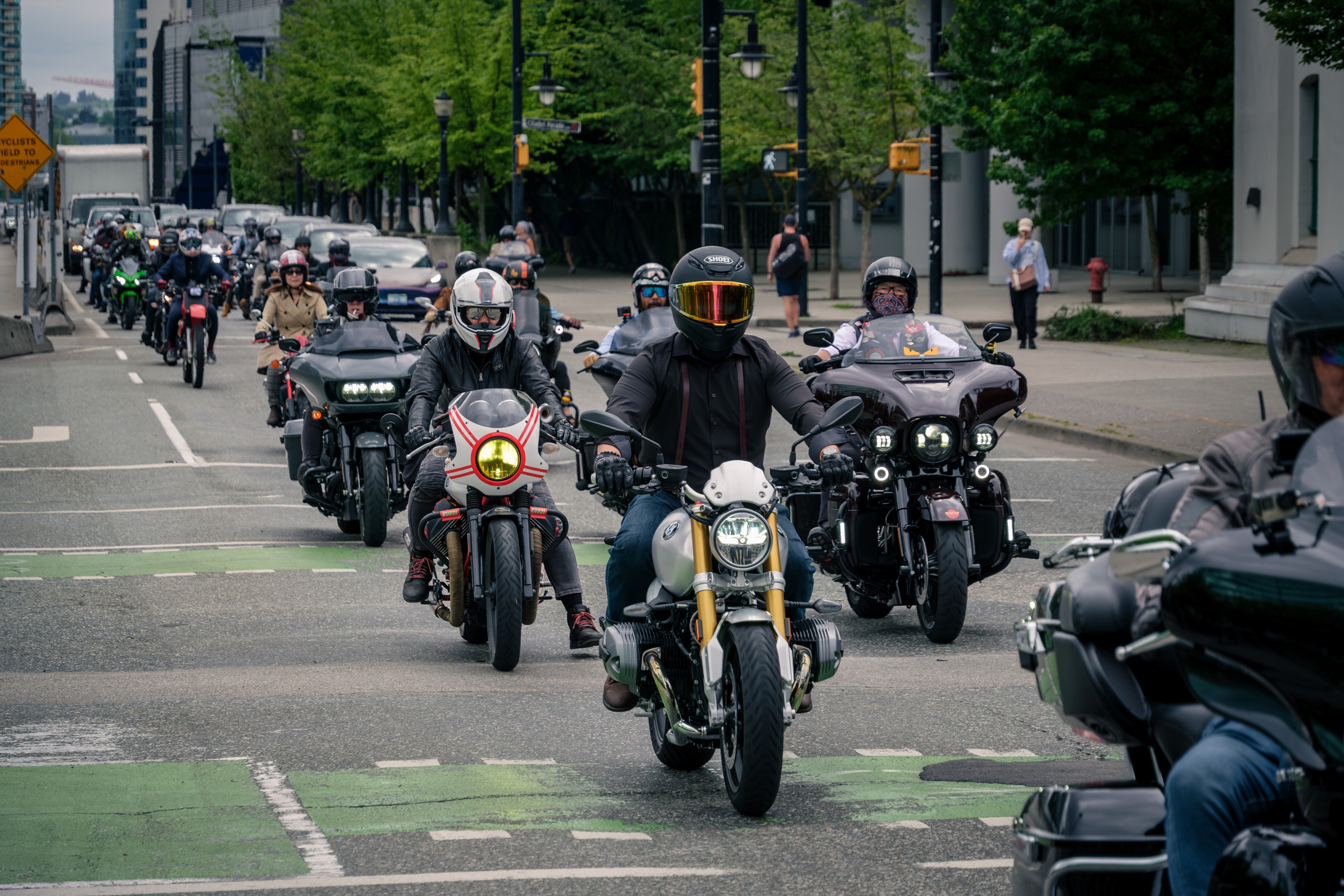 Distinguished gentleman’s ride Vancouver 2023. Roaming Reflections of Motorcycle Life