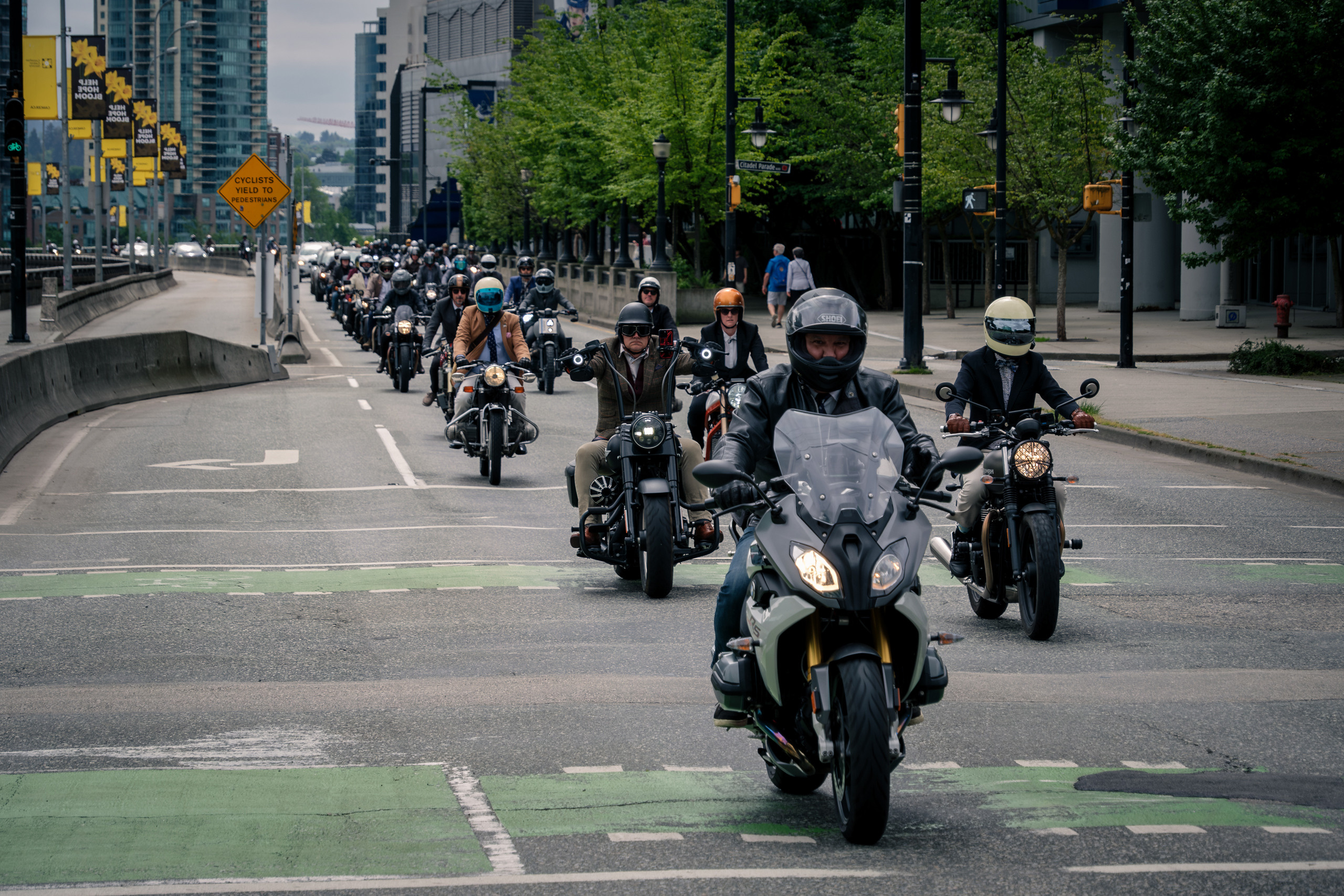 Distinguished gentleman’s ride Vancouver 2023. Roaming Reflections of Motorcycle Life