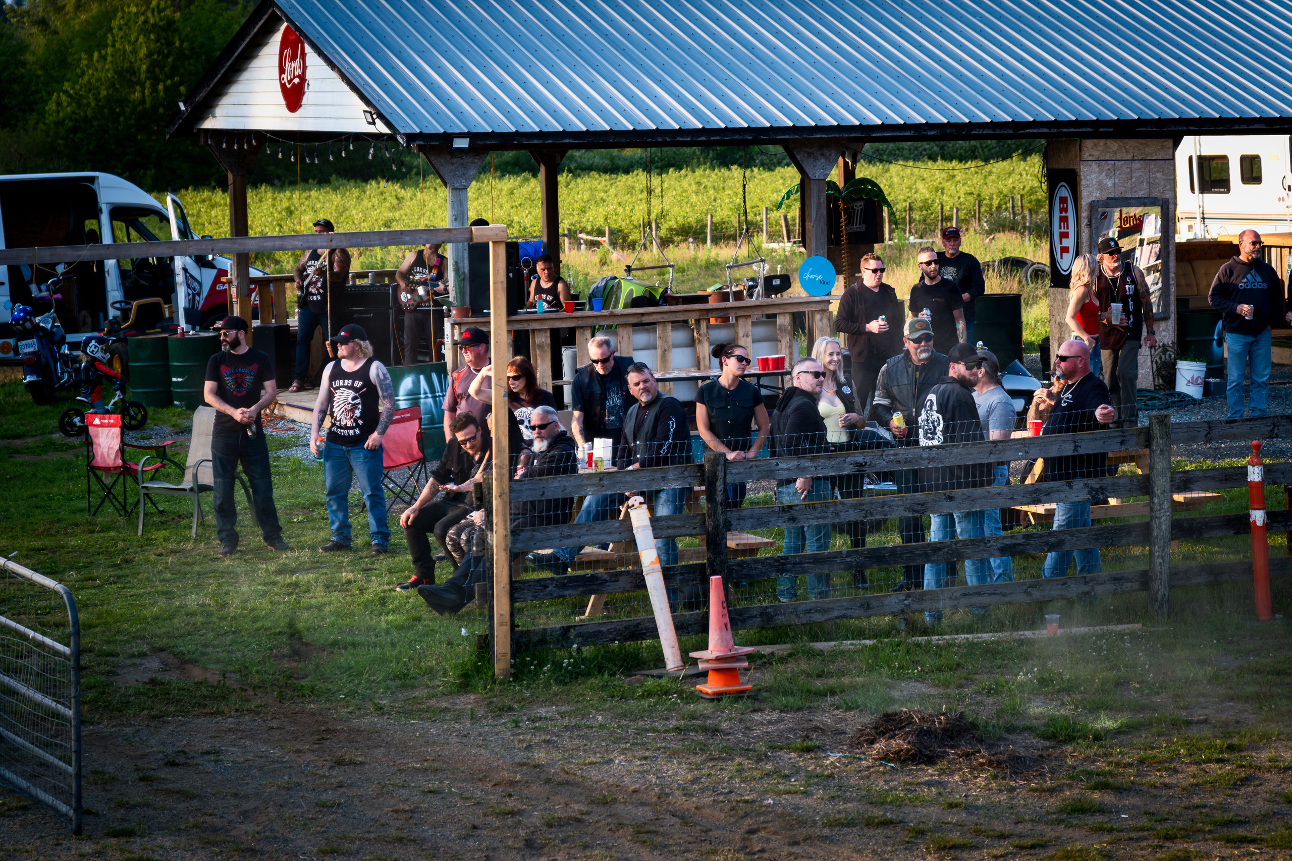 Fraser Valley Tacos & Tires Cruise in Fest by Lords of Gastown 2023. Roaming Reflections of Motorcycle Life