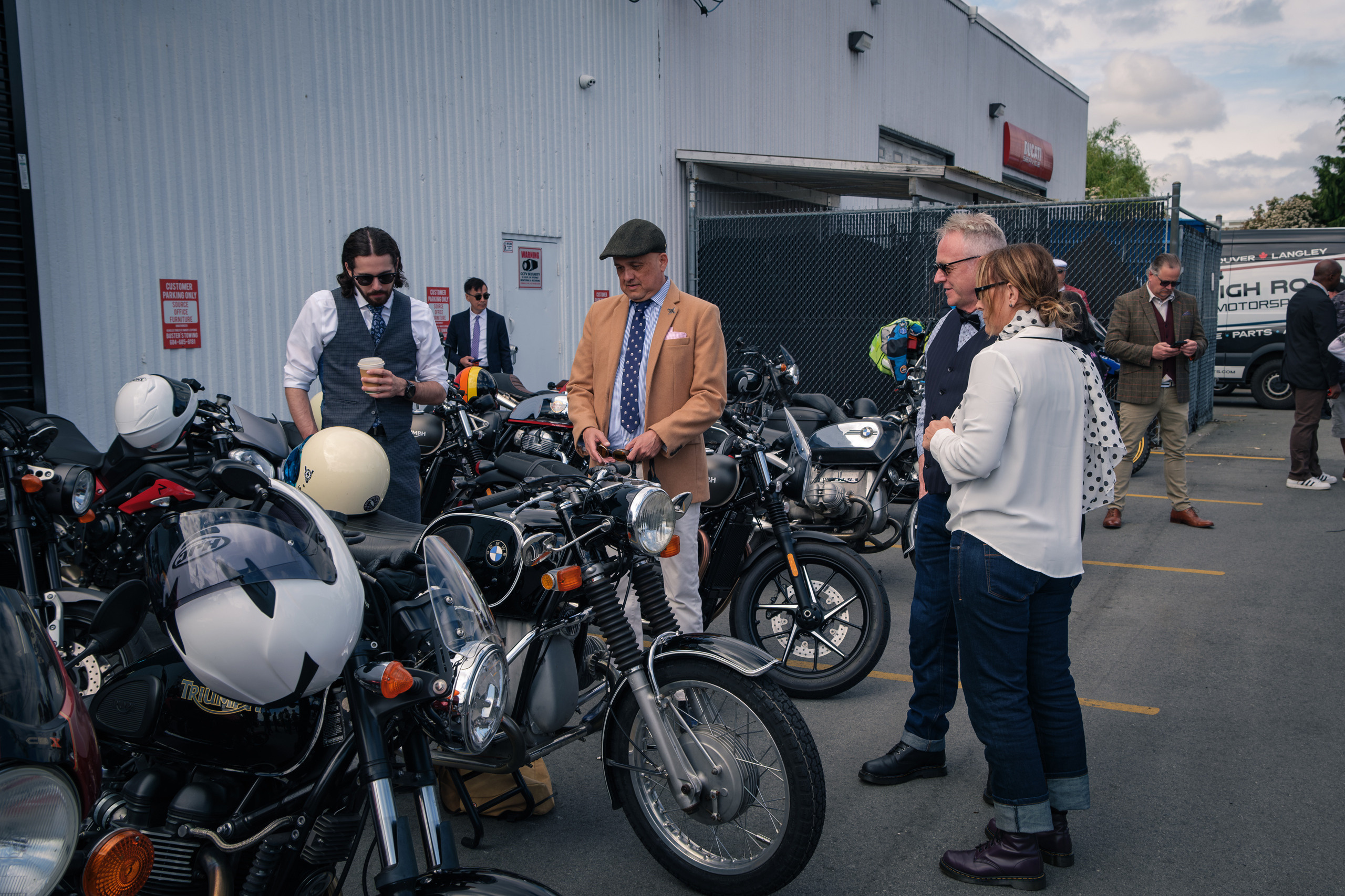 Distinguished gentleman’s ride Vancouver 2023. Roaming Reflections of Motorcycle Life