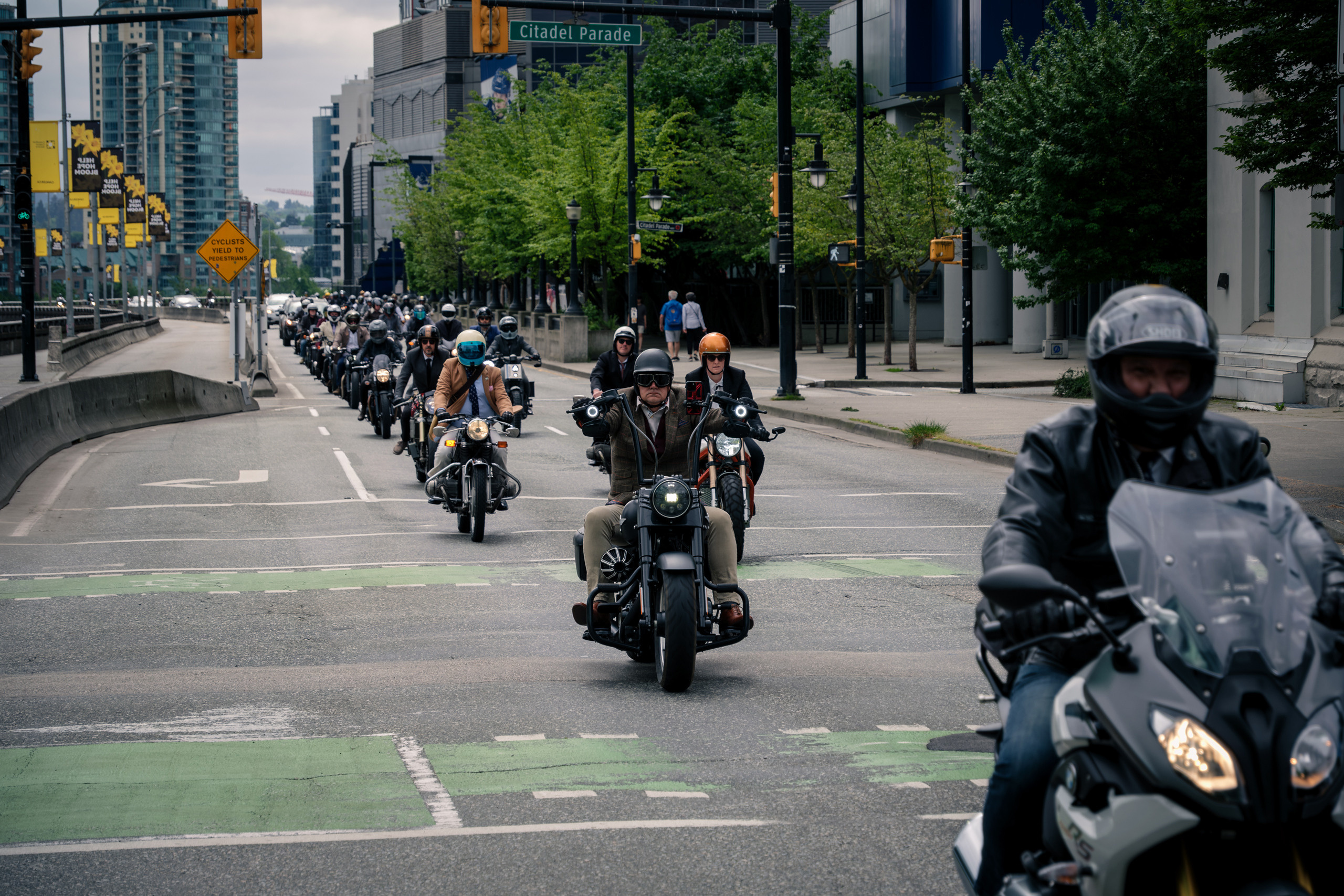 Distinguished gentleman’s ride Vancouver 2023. Roaming Reflections of Motorcycle Life