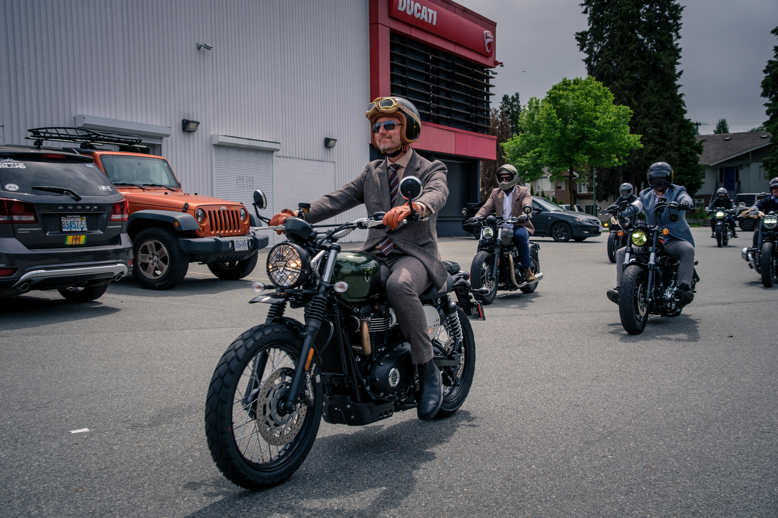 Distinguished gentleman’s ride Vancouver 2023. Roaming Reflections of Motorcycle Life