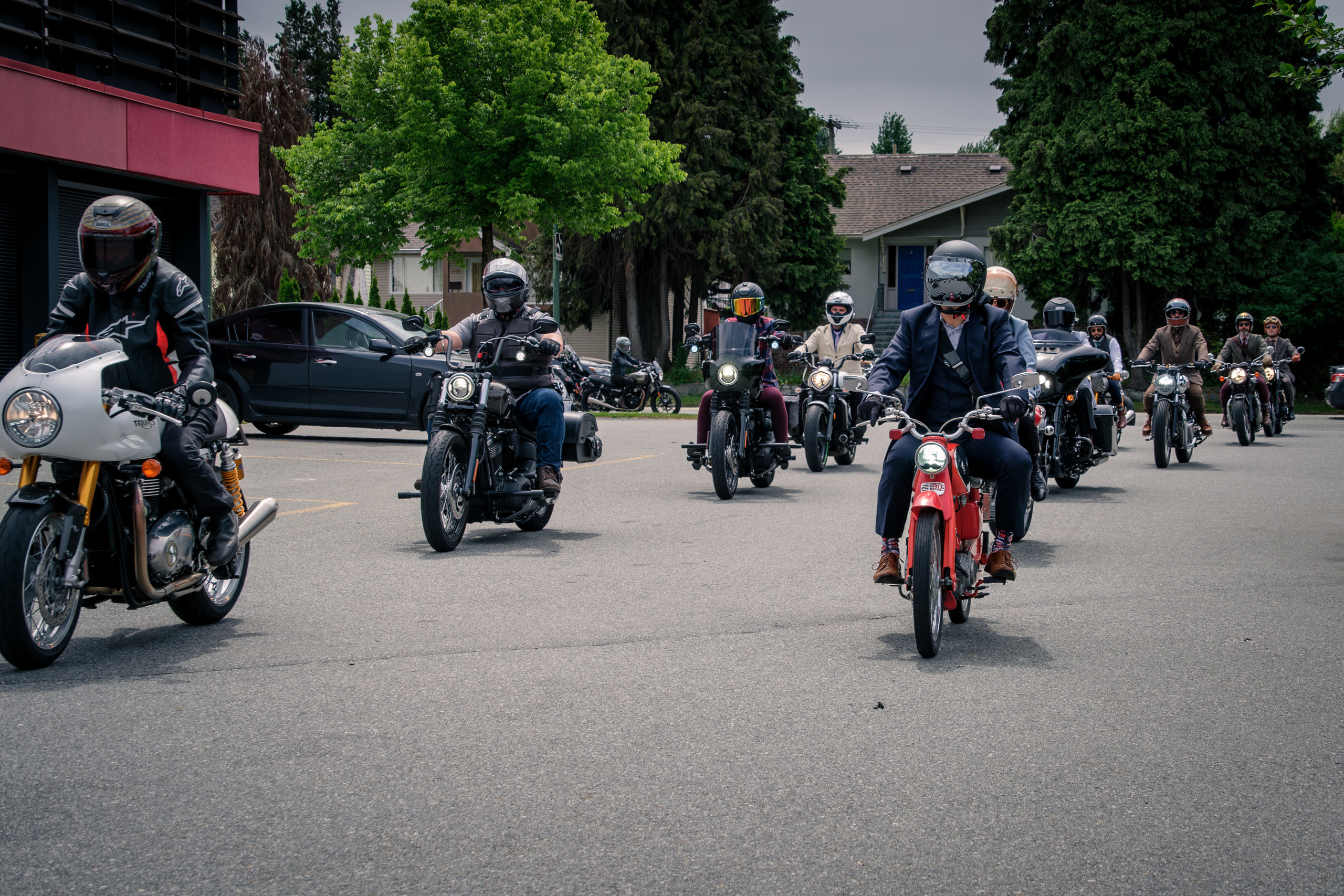 Distinguished gentleman’s ride Vancouver 2023. Roaming Reflections of Motorcycle Life