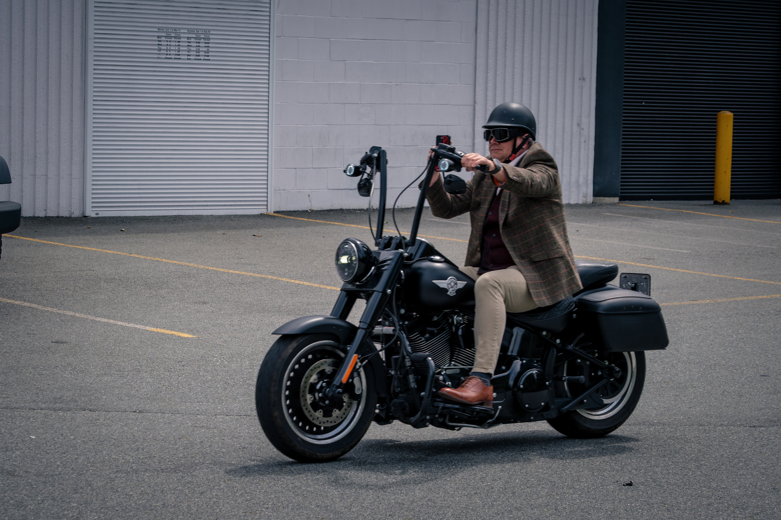 Distinguished gentleman’s ride Vancouver 2023. Roaming Reflections of Motorcycle Life