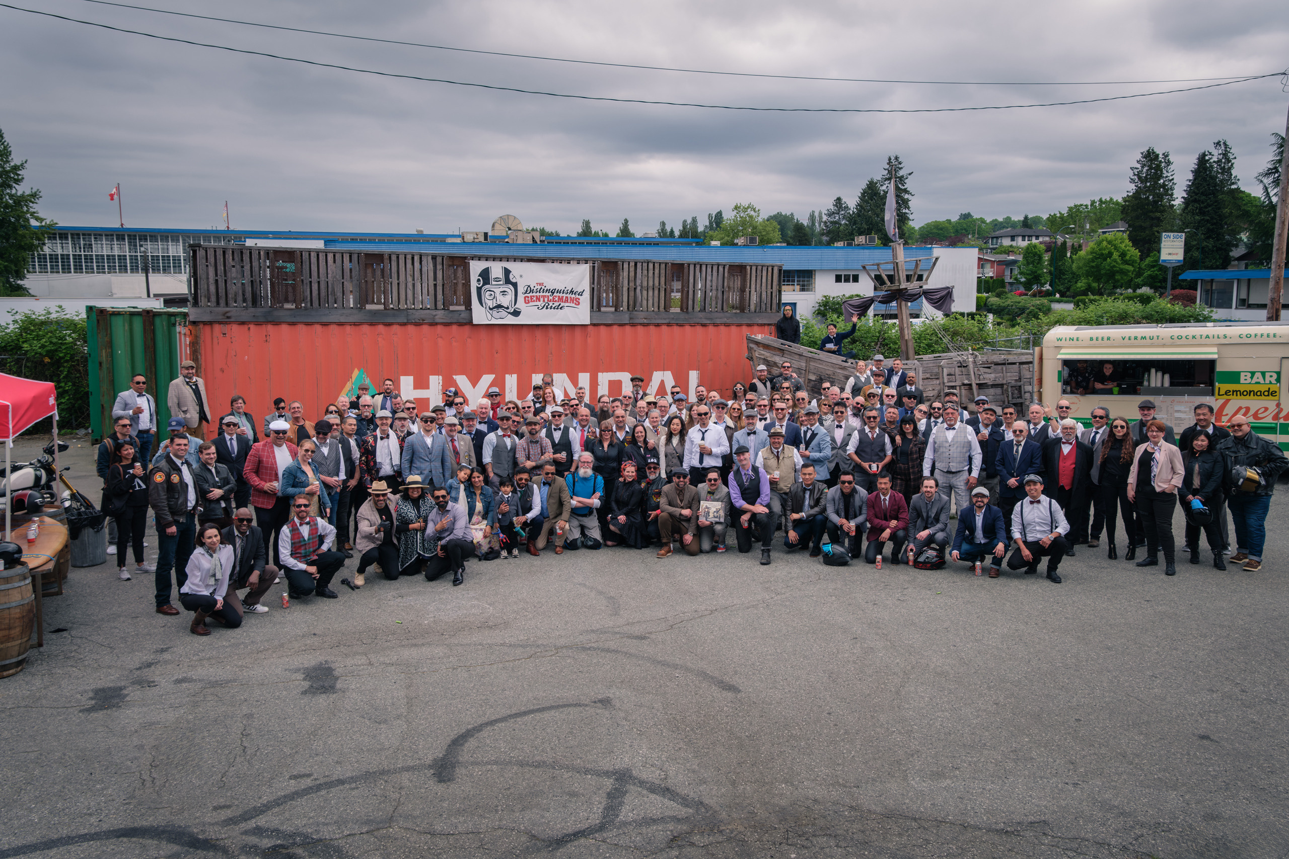 Distinguished gentleman’s ride Vancouver 2023. Roaming Reflections of Motorcycle Life
