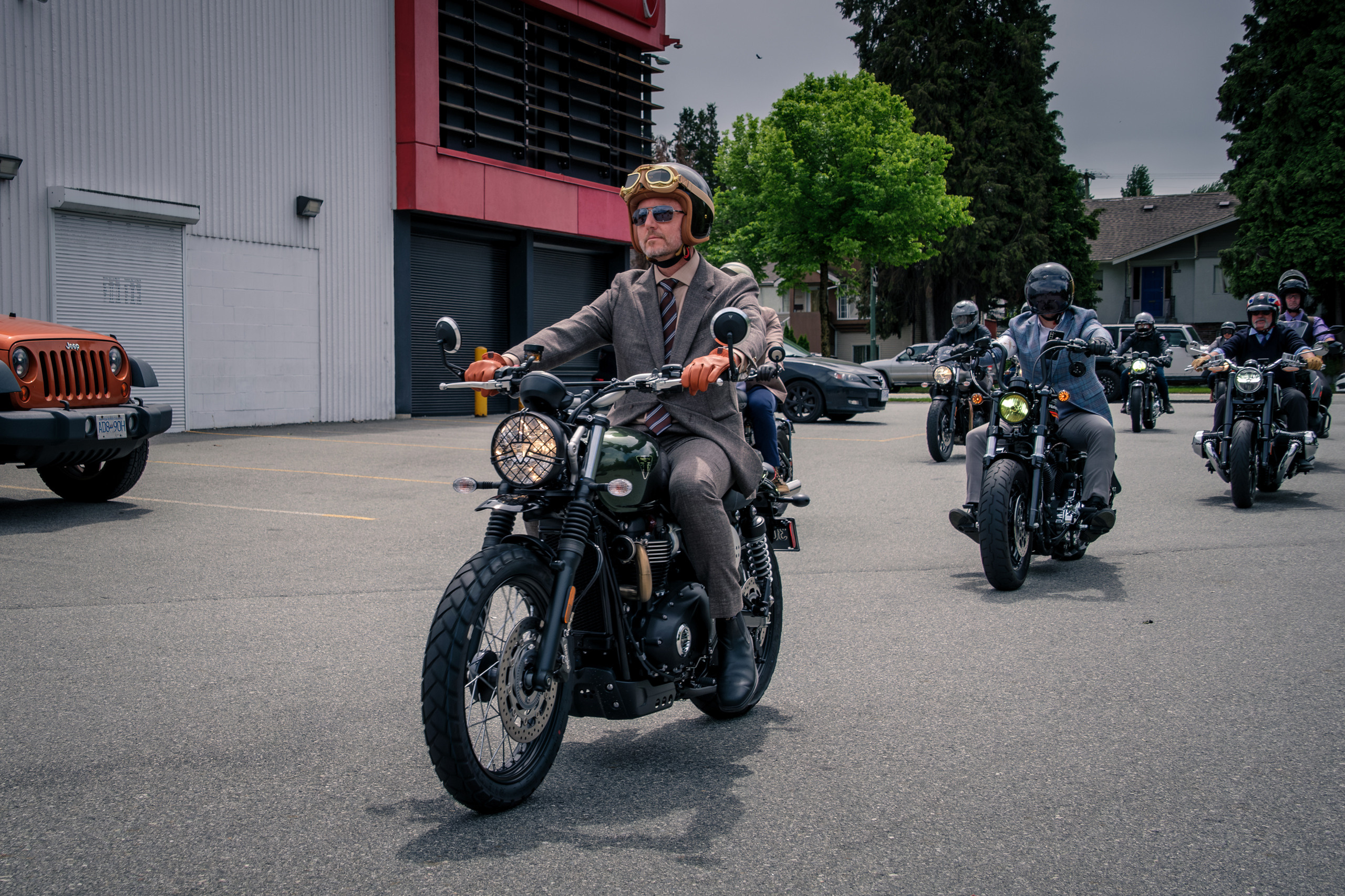 Distinguished gentleman’s ride Vancouver 2023. Roaming Reflections of Motorcycle Life