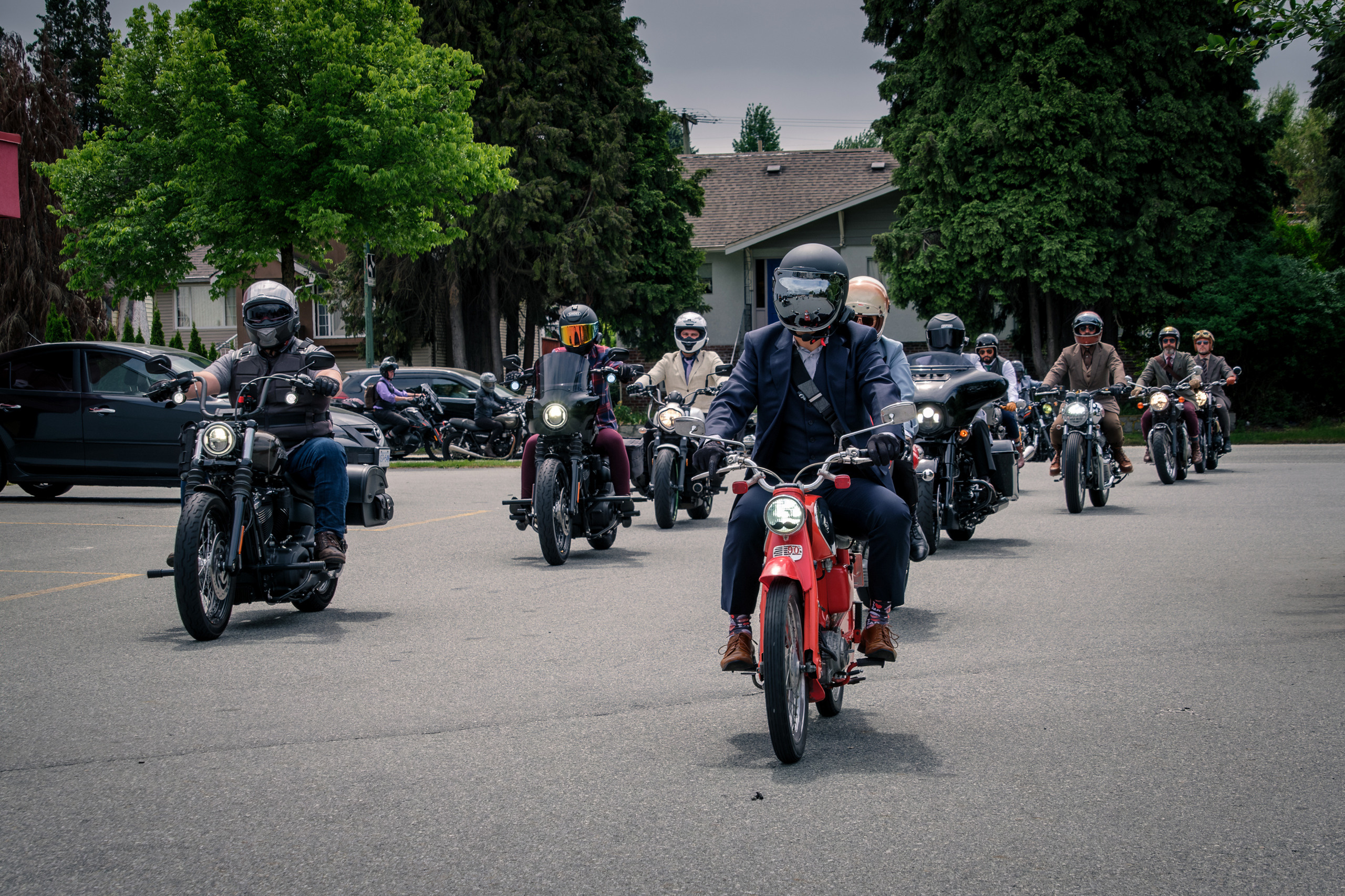 Distinguished gentleman’s ride Vancouver 2023. Roaming Reflections of Motorcycle Life
