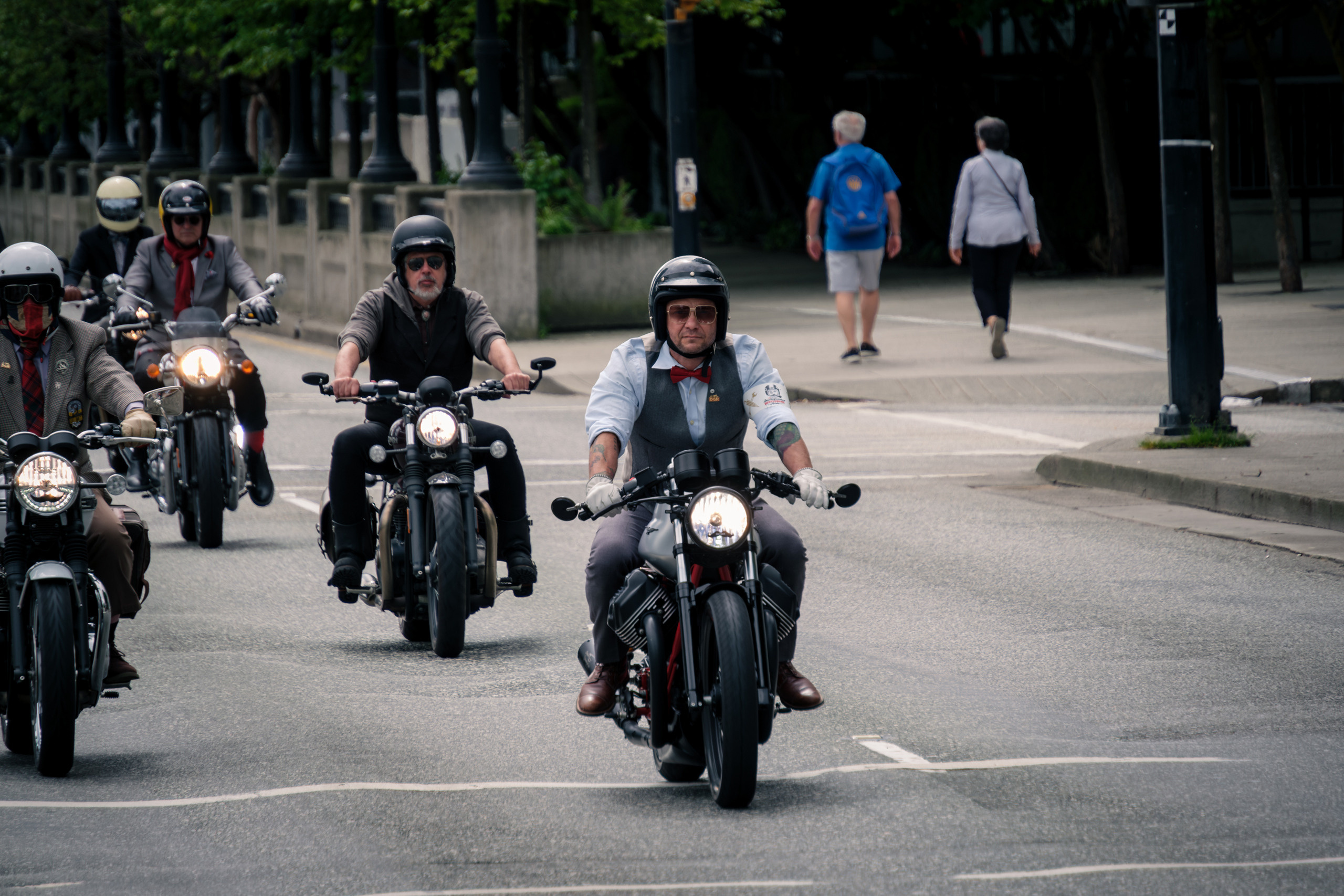 Distinguished gentleman’s ride Vancouver 2023. Roaming Reflections of Motorcycle Life