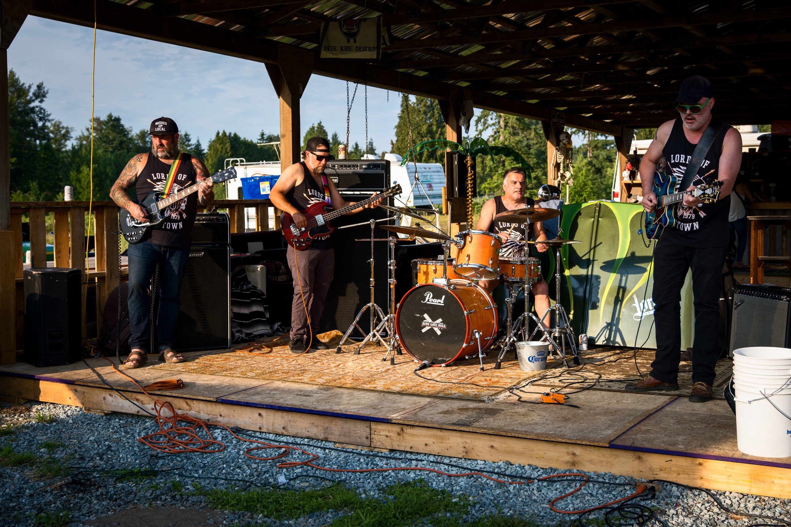Fraser Valley Tacos & Tires Cruise in Fest by Lords of Gastown 2023. Roaming Reflections of Motorcycle Life