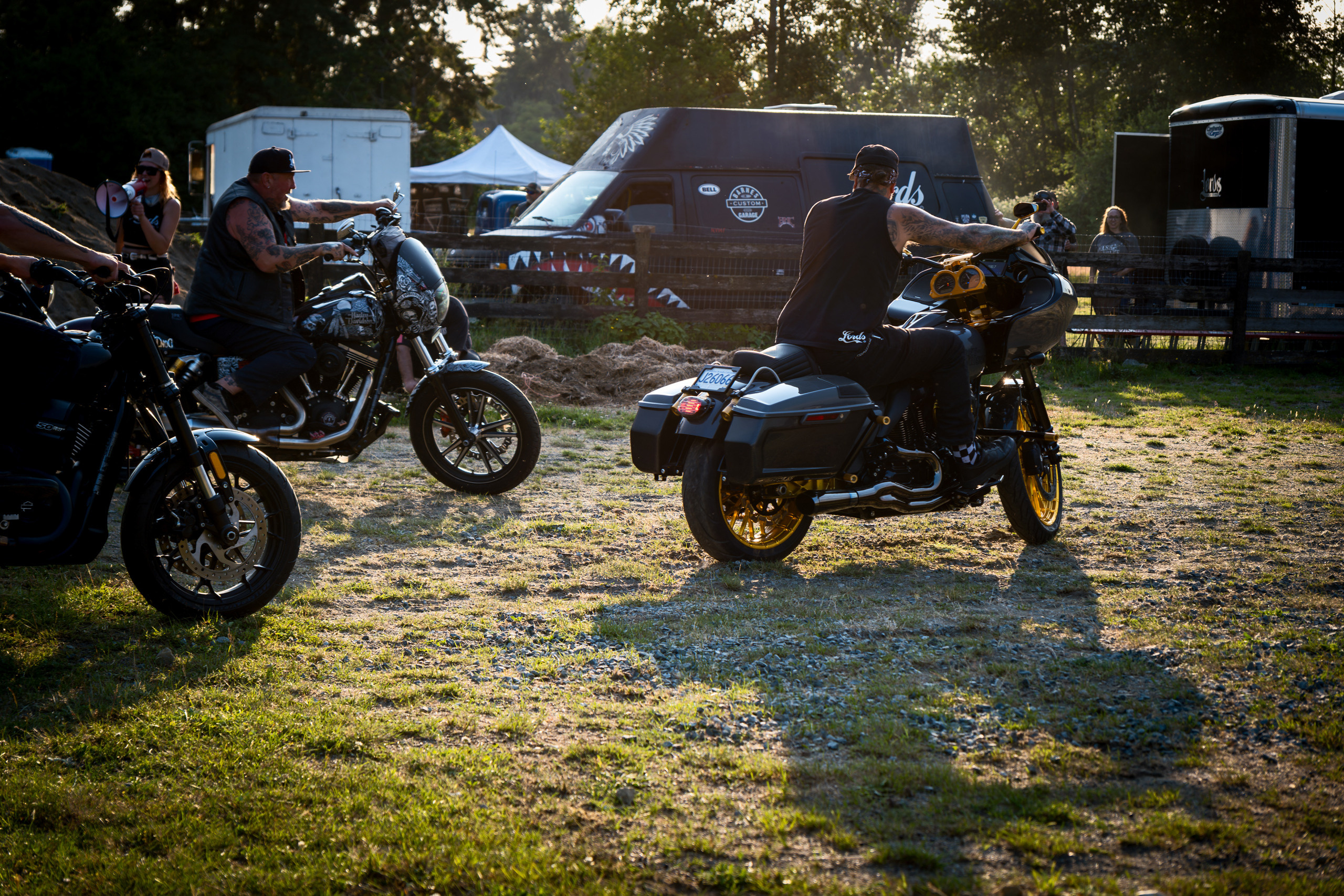 Fraser Valley Tacos & Tires Cruise in Fest by Lords of Gastown 2023. Roaming Reflections of Motorcycle Life