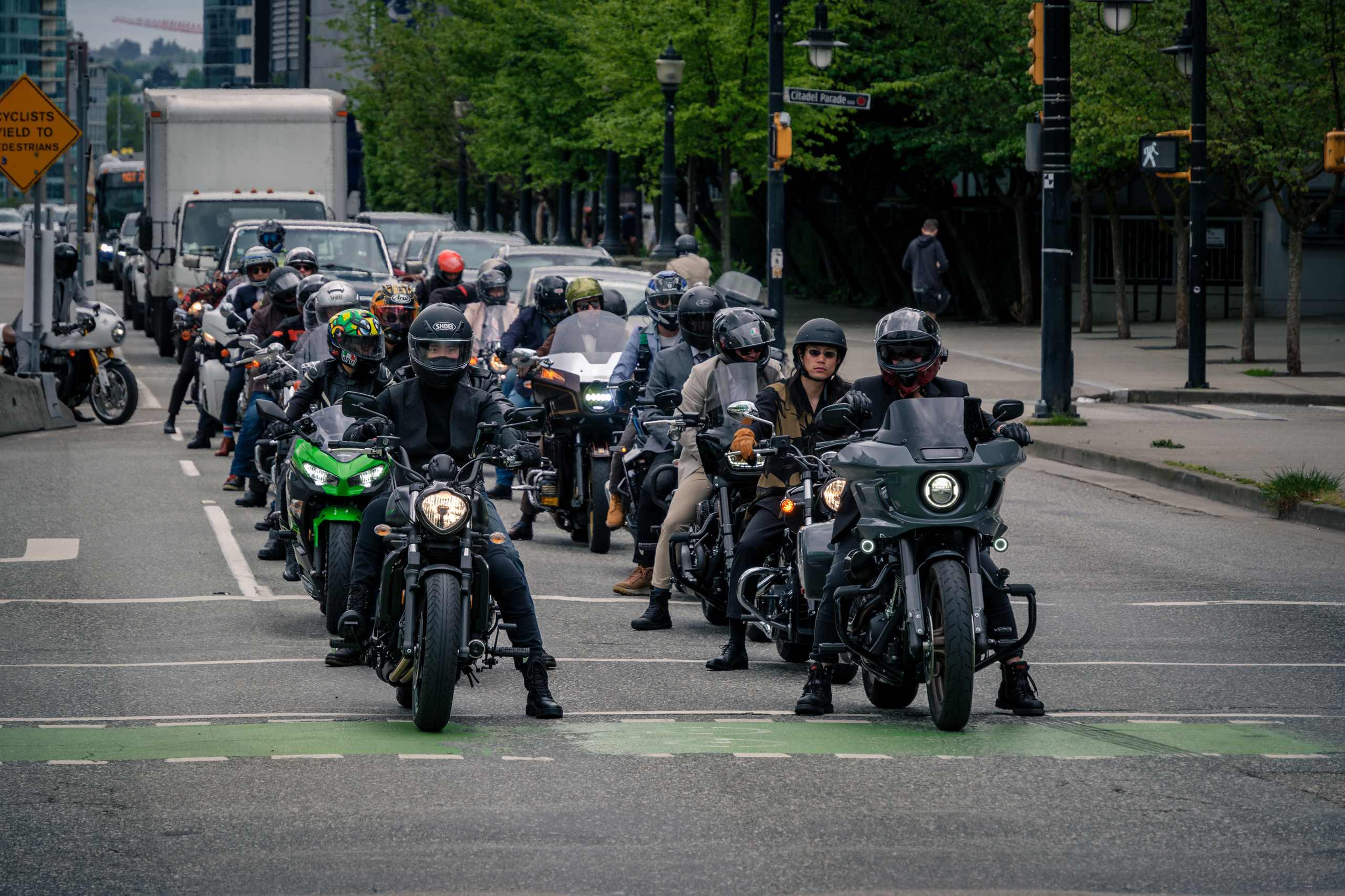 Distinguished gentleman’s ride Vancouver 2023. Roaming Reflections of Motorcycle Life