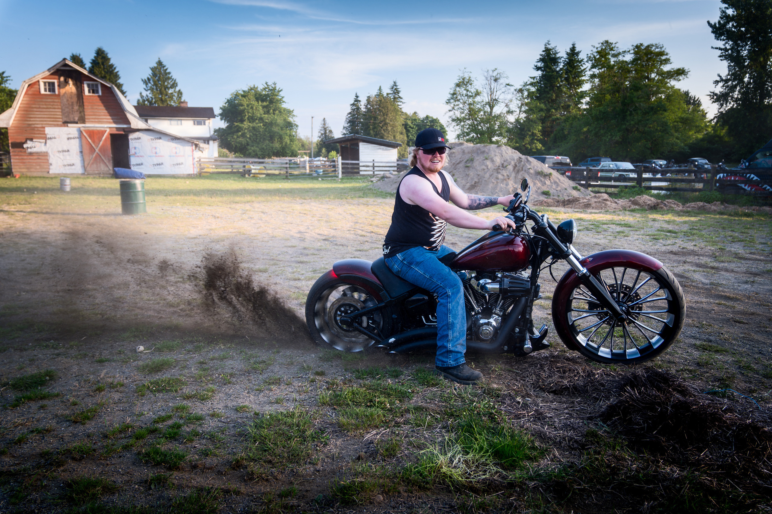 Fraser Valley Tacos & Tires Cruise in Fest by Lords of Gastown 2023. Roaming Reflections of Motorcycle Life