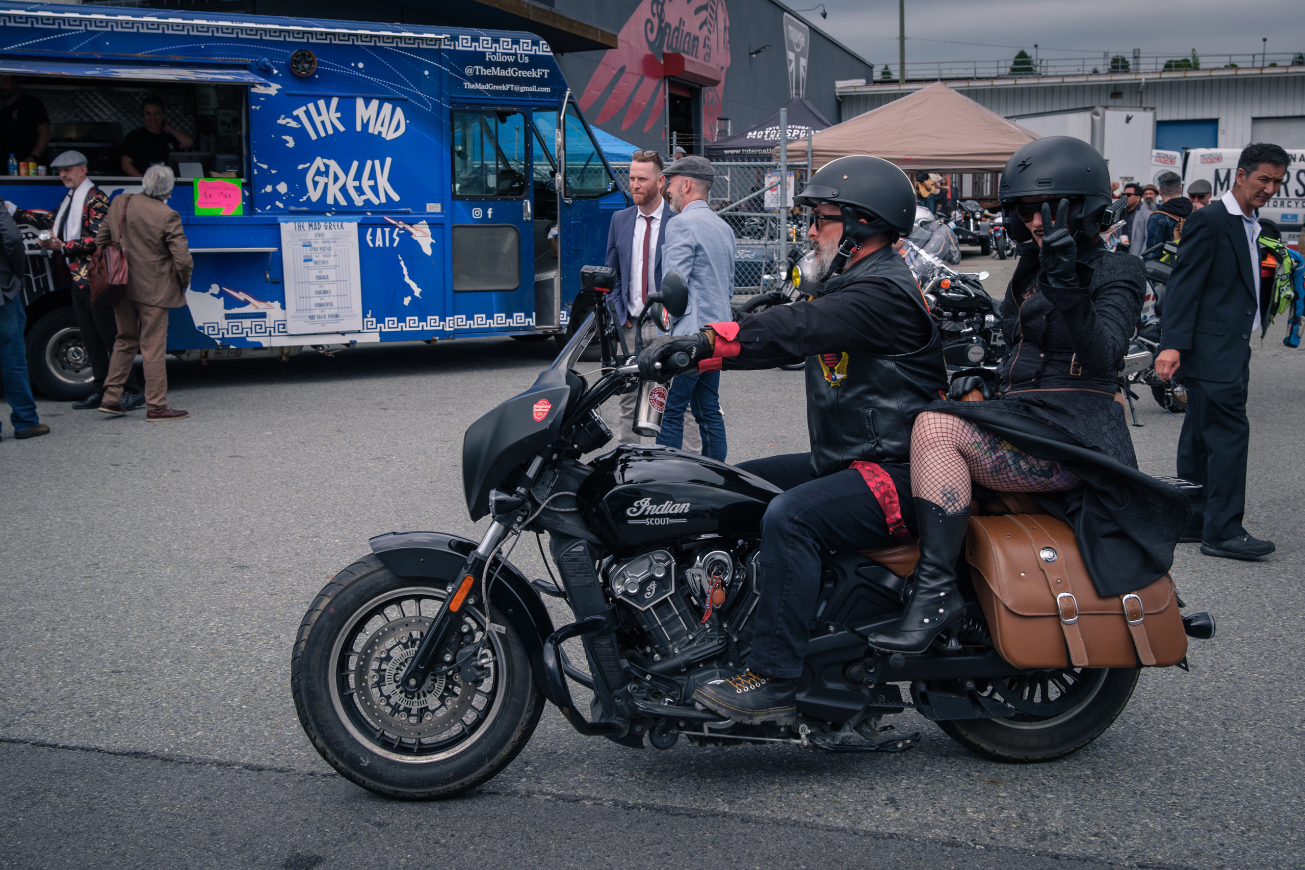 Distinguished gentleman’s ride Vancouver 2023. Roaming Reflections of Motorcycle Life