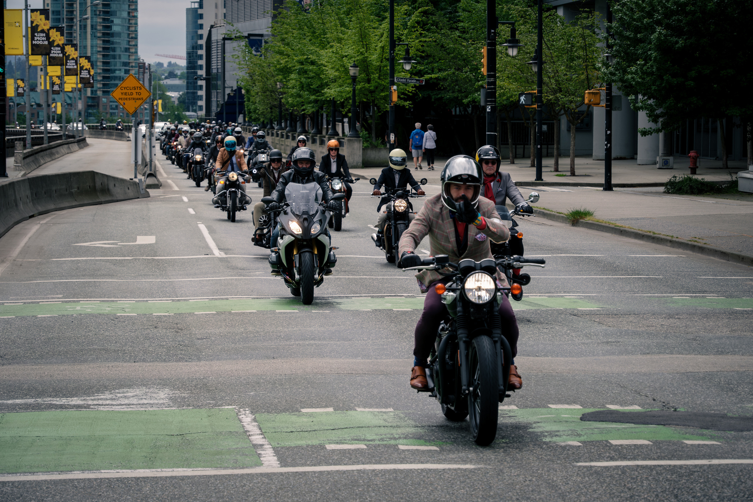 Distinguished gentleman’s ride Vancouver 2023. Roaming Reflections of Motorcycle Life