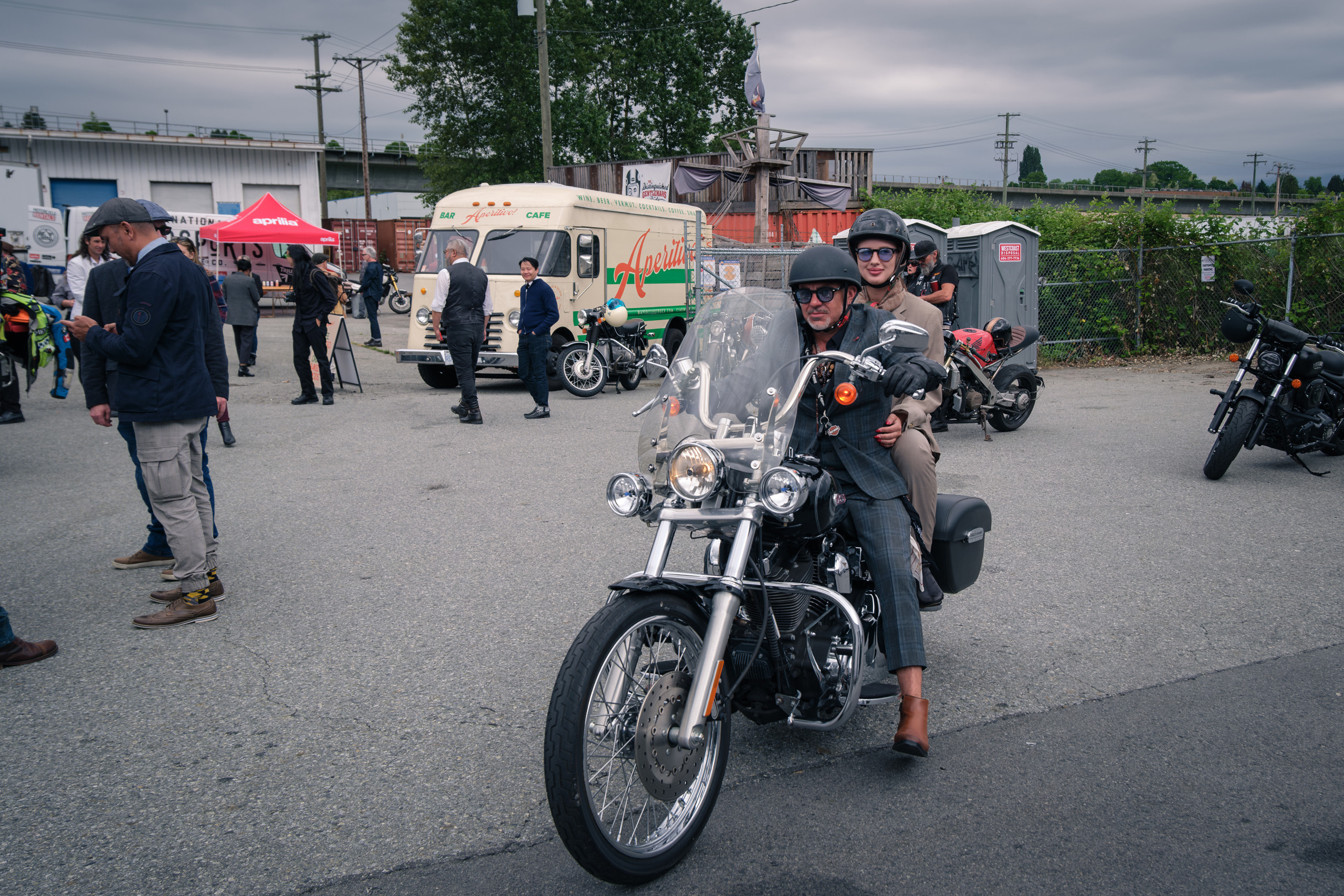 Distinguished gentleman’s ride Vancouver 2023. Roaming Reflections of Motorcycle Life