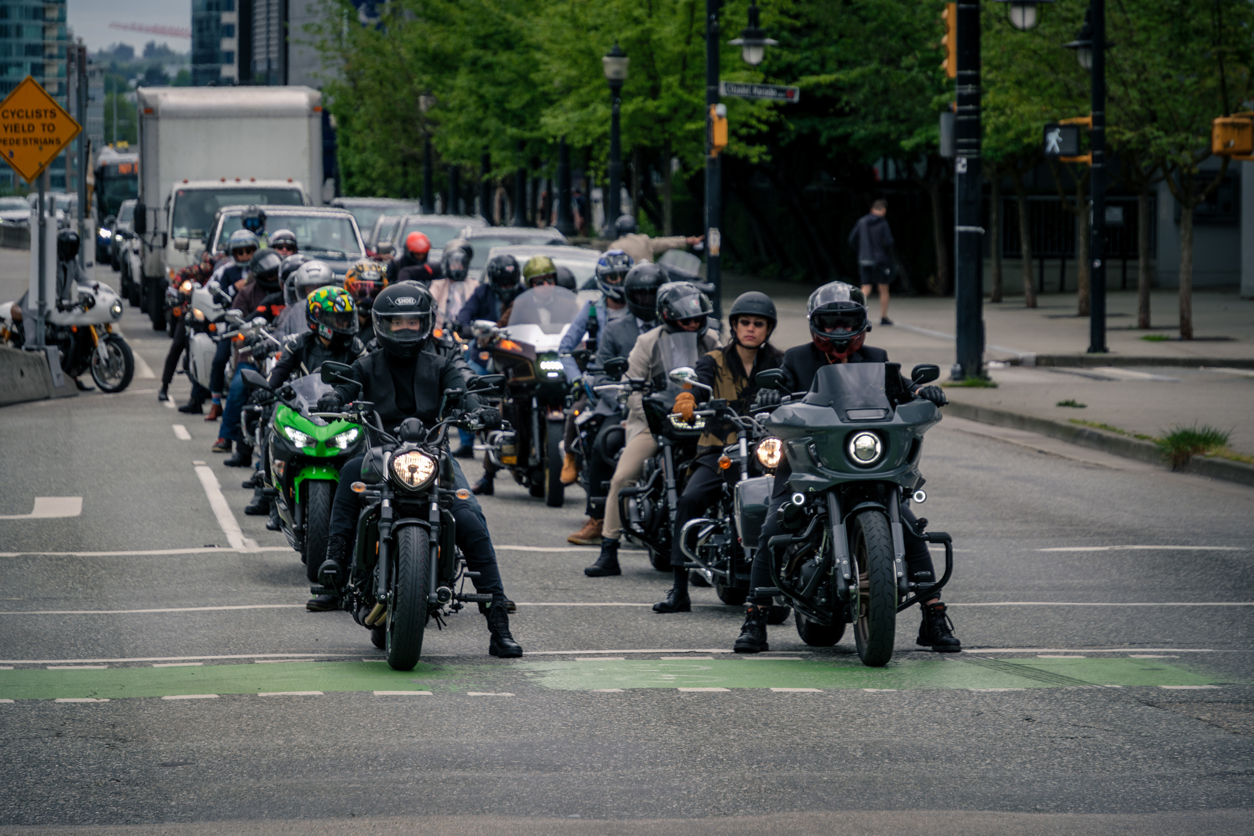 Distinguished gentleman’s ride Vancouver 2023. Roaming Reflections of Motorcycle Life