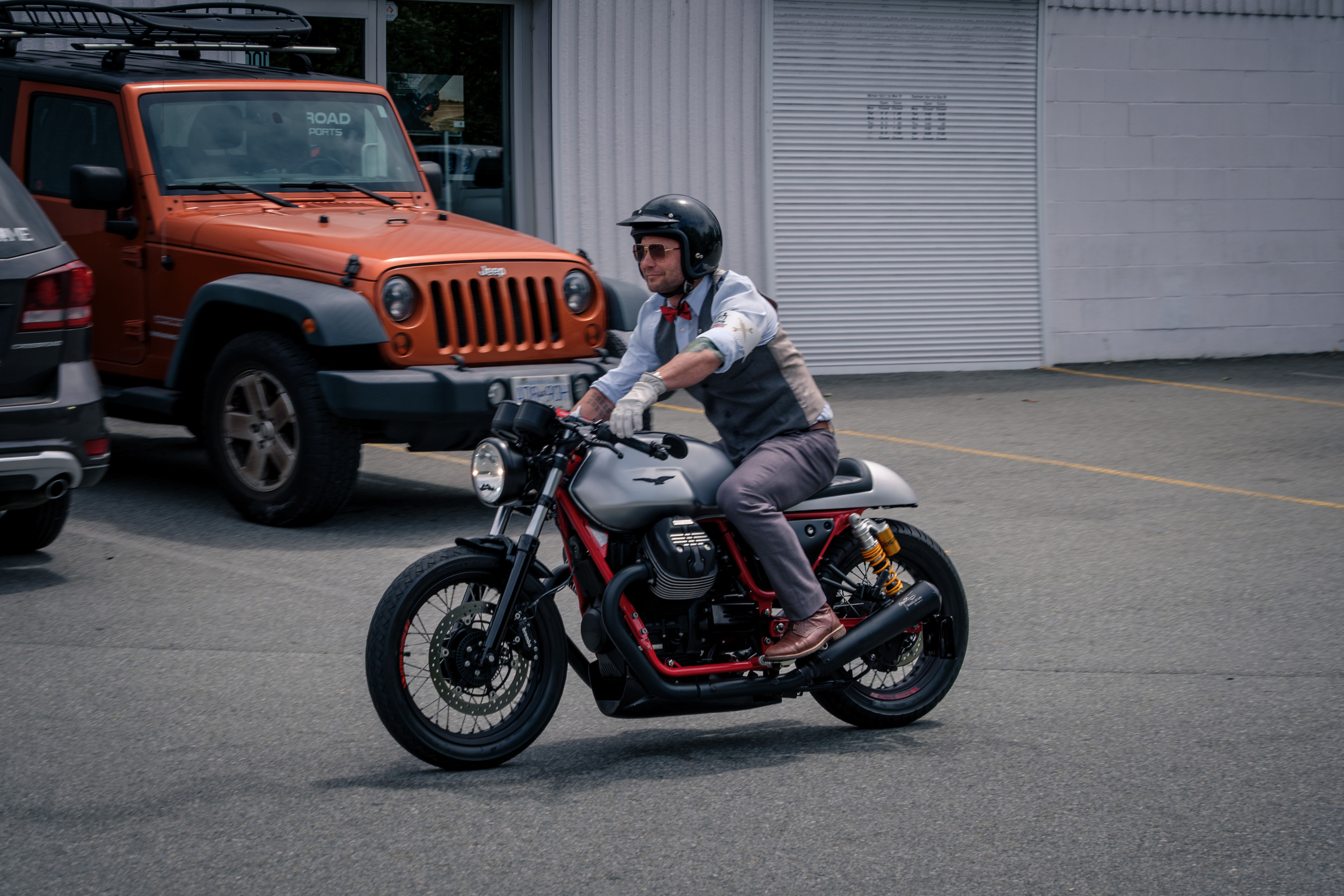 Distinguished gentleman’s ride Vancouver 2023. Roaming Reflections of Motorcycle Life